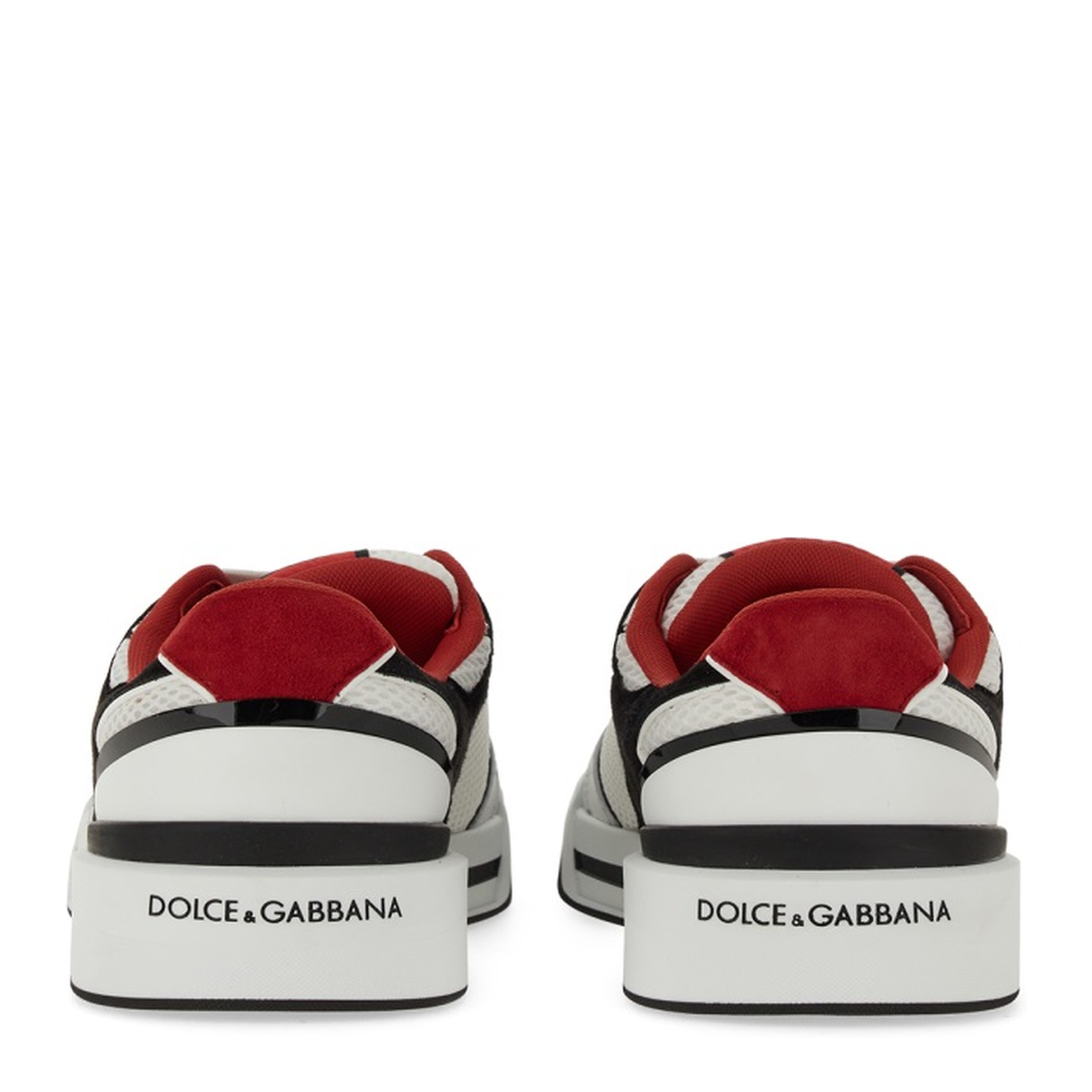 Leather and Mesh Sneaker