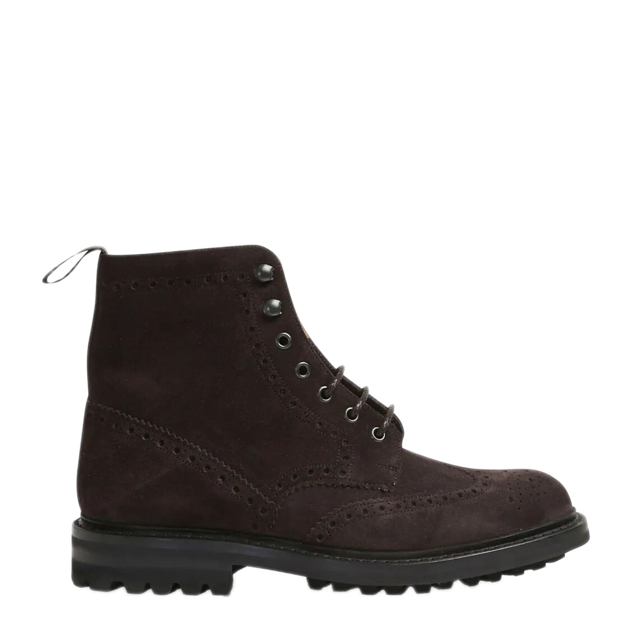 MAYFEYR - CHURCH`S - Brogue Details Suede Ankle Boots - ETC208FG000009VJF0AEV