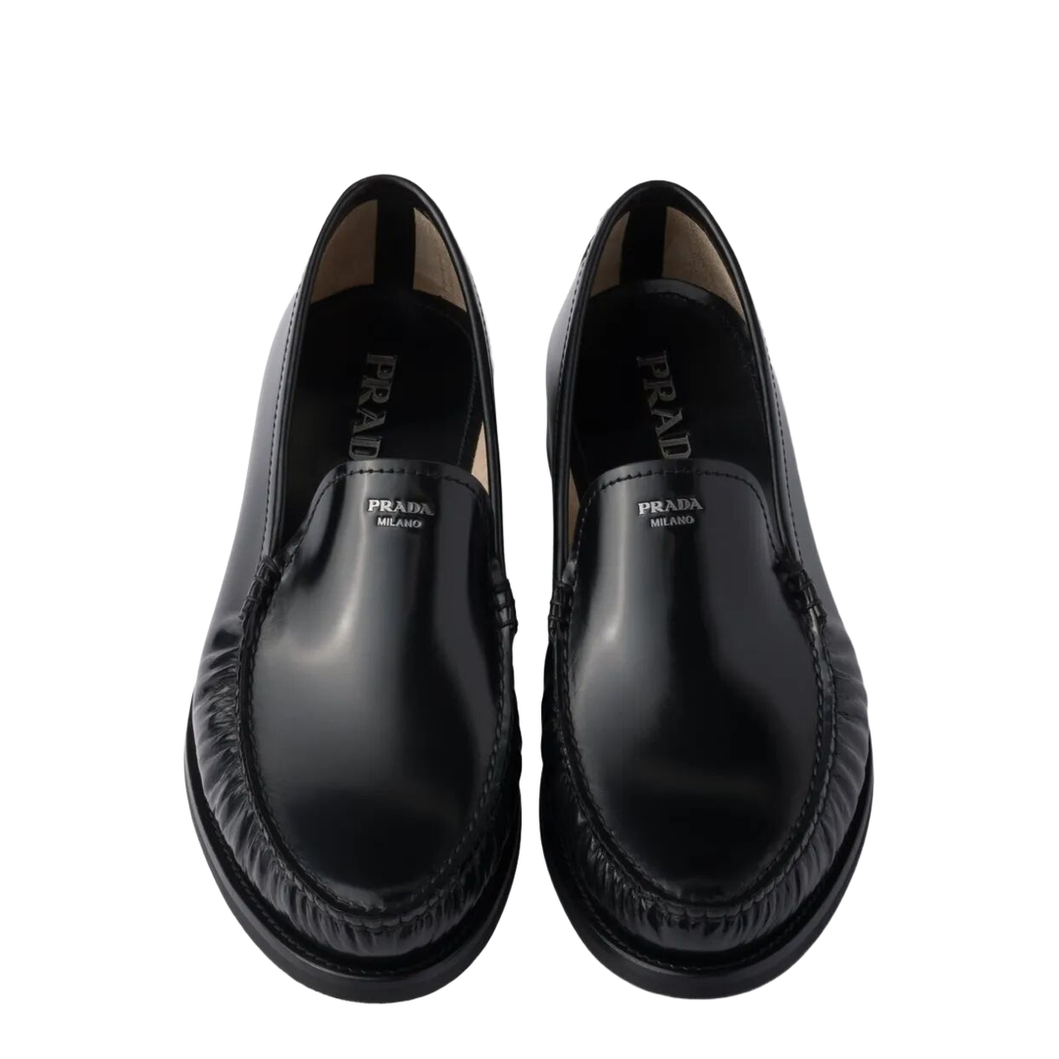 MAYFEYR - Prada - Brushed Leather Loafers - 2DB229FX000055