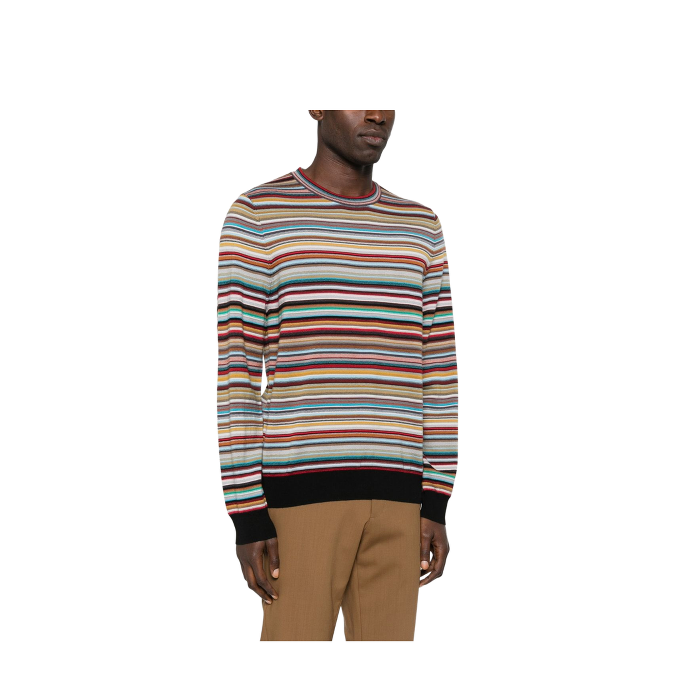 Signature Stripe Wool Sweater