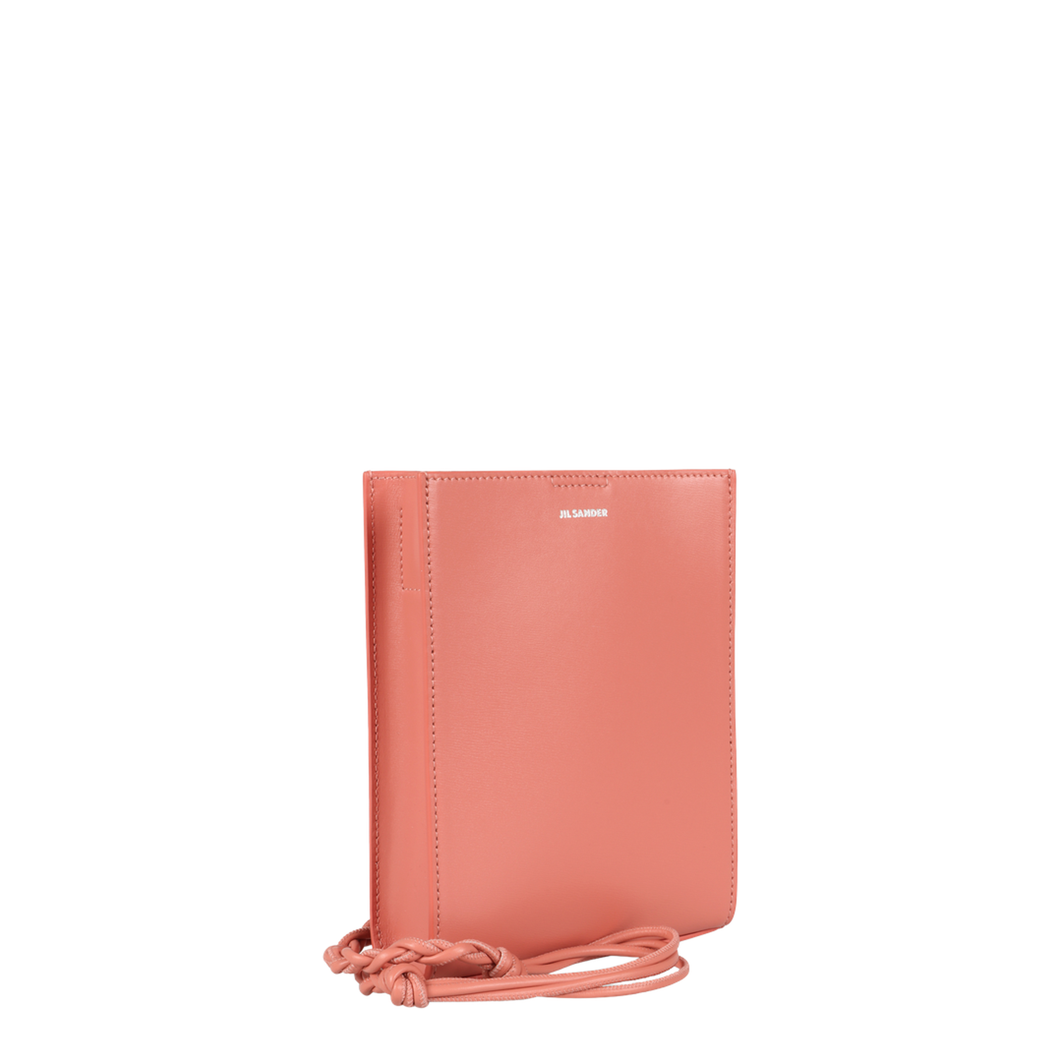 Pink Leather Small Tangle Shoulder Bag