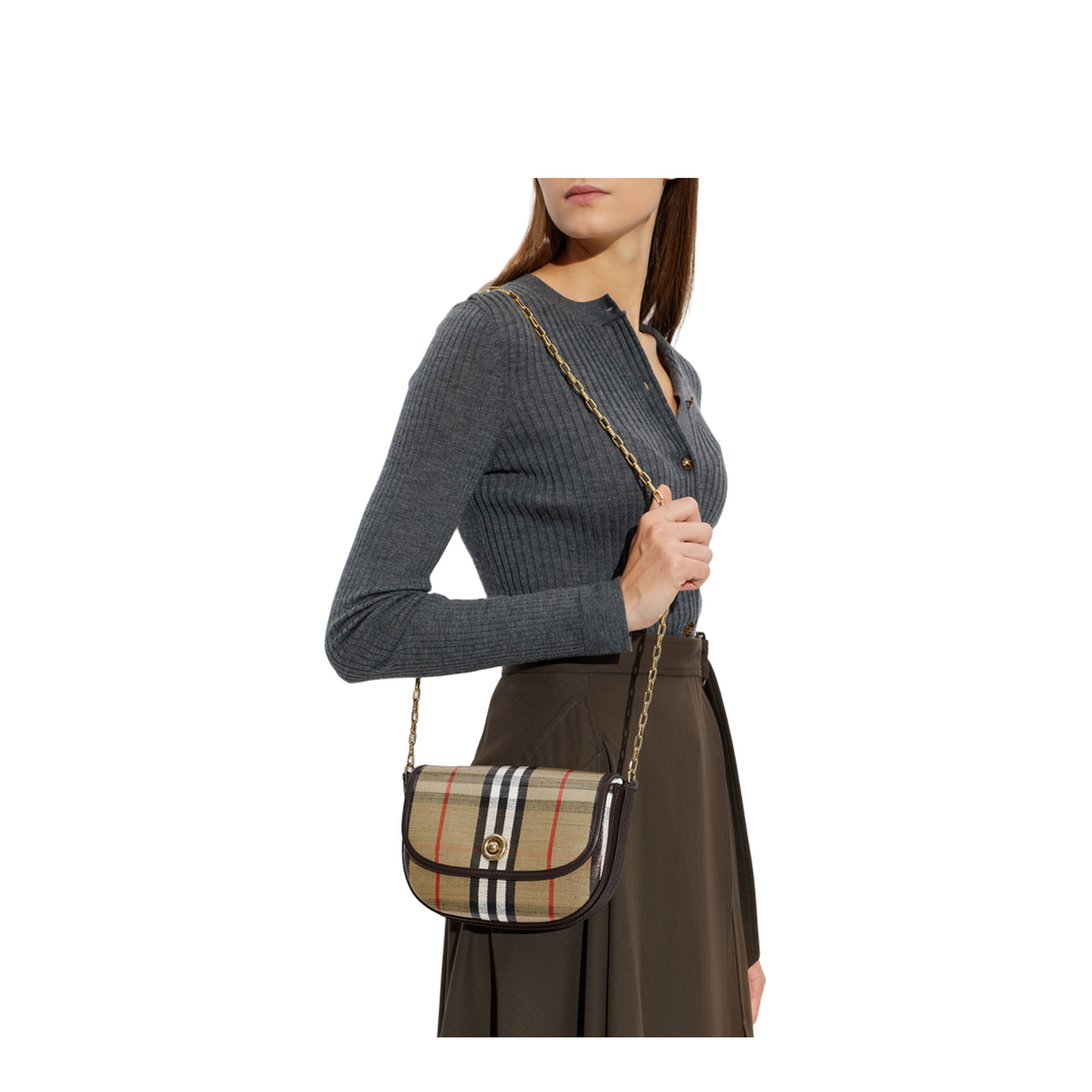 MAYFEYR - Burberry - Highlands Mini Bag - 8128024A2021SAND