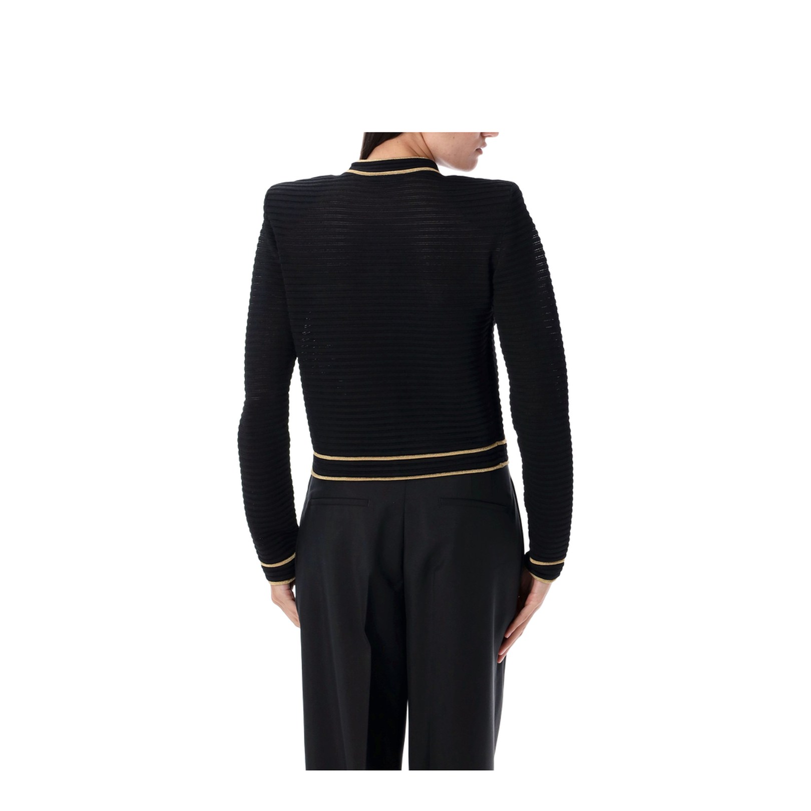 Long Sleeves Buttoned Knit Cardigan