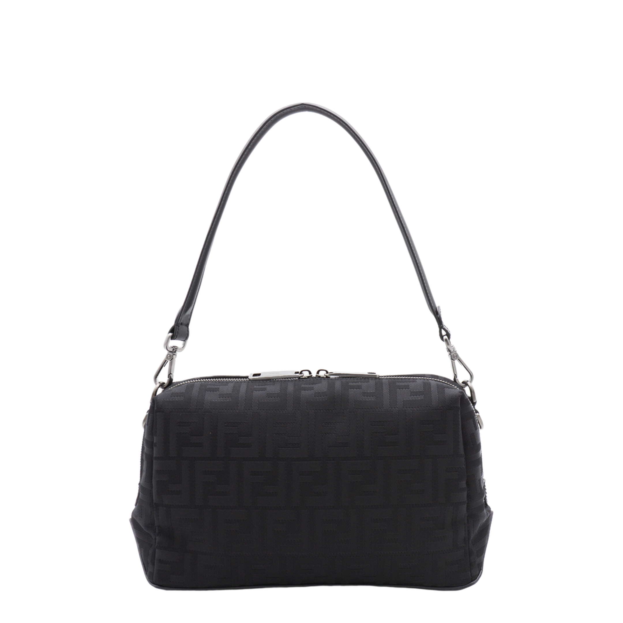 Medium Fabric Black Bag