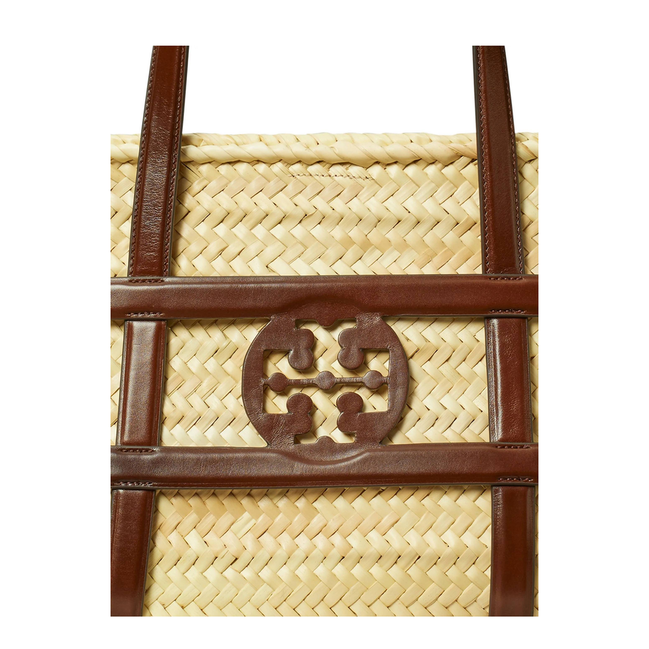 Ella Raffia Shopping Bag