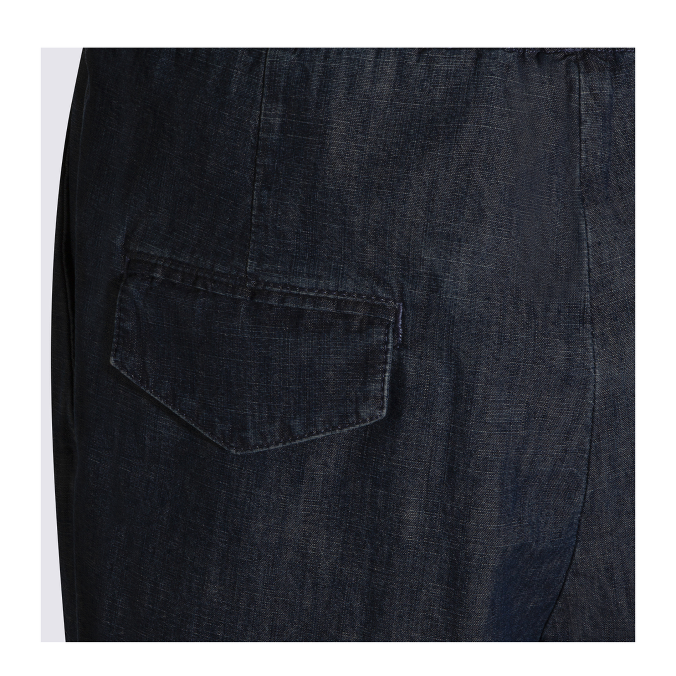 Cotton Wide-Leg Trousers