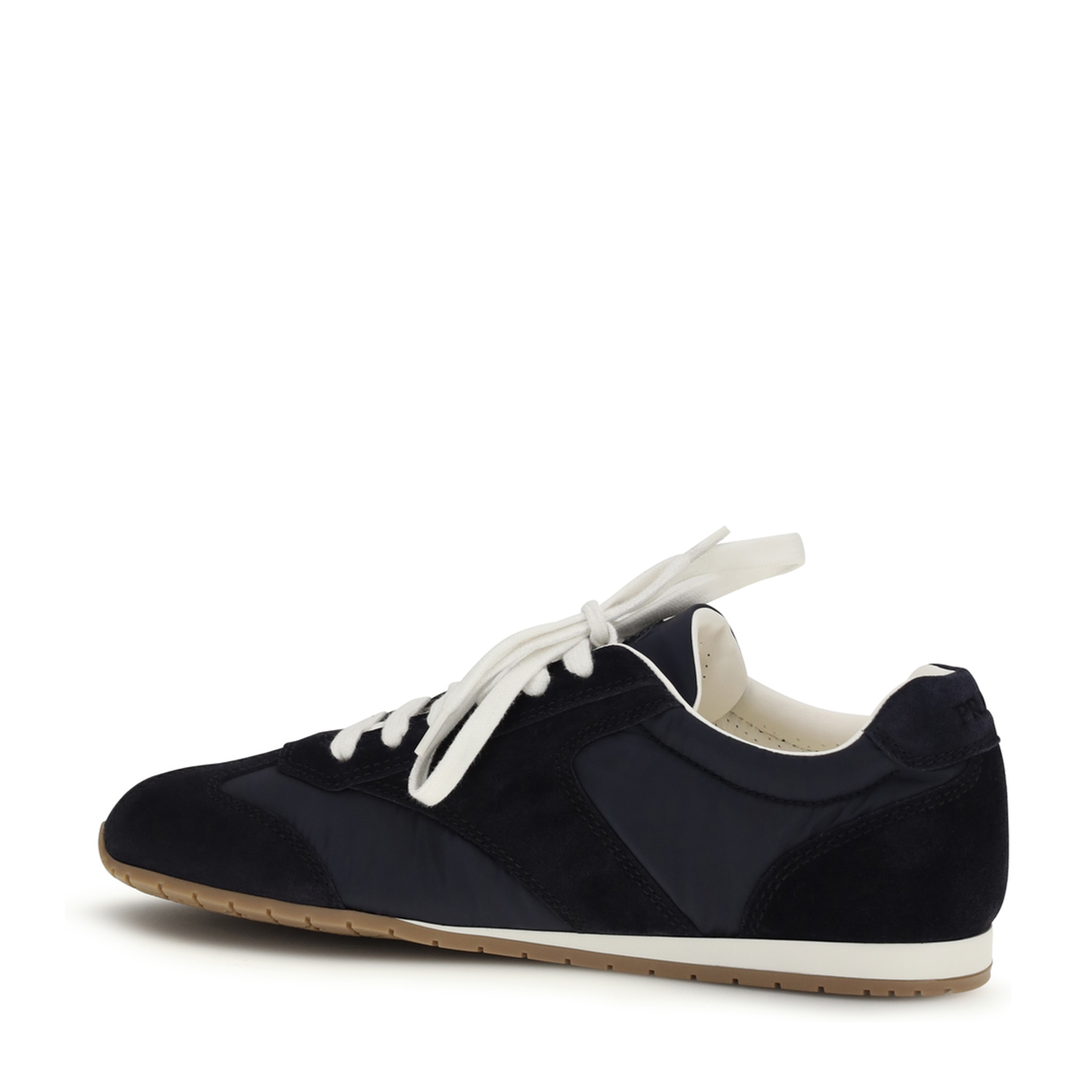 MAYFEYR - Prada - Suede And Fabric Sneakers - 2EE465FG000D7R