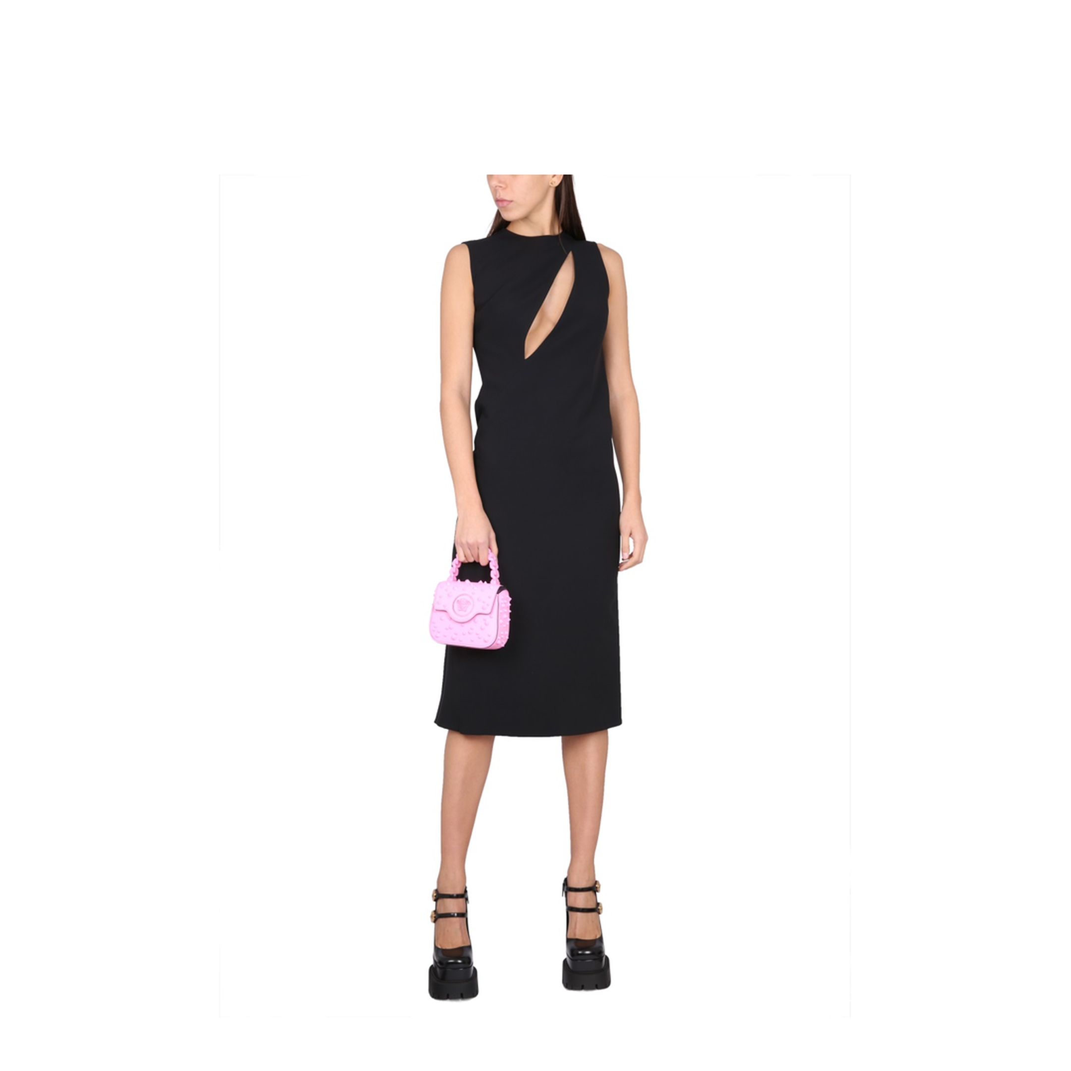 Cut Out Midi Dress