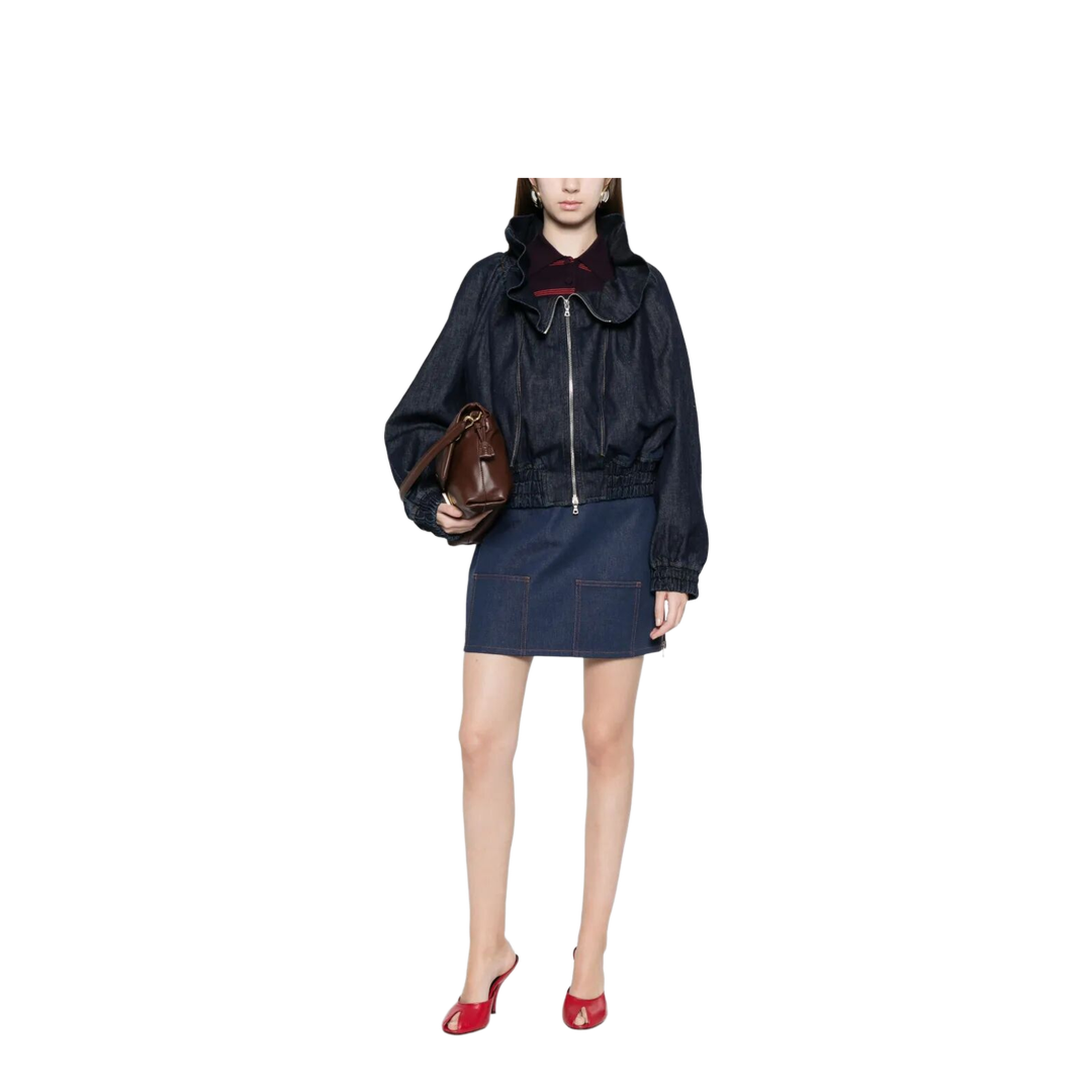 MAYFEYR - Fendi - Gonna Ff Reverse Den - FLQ608AOHS