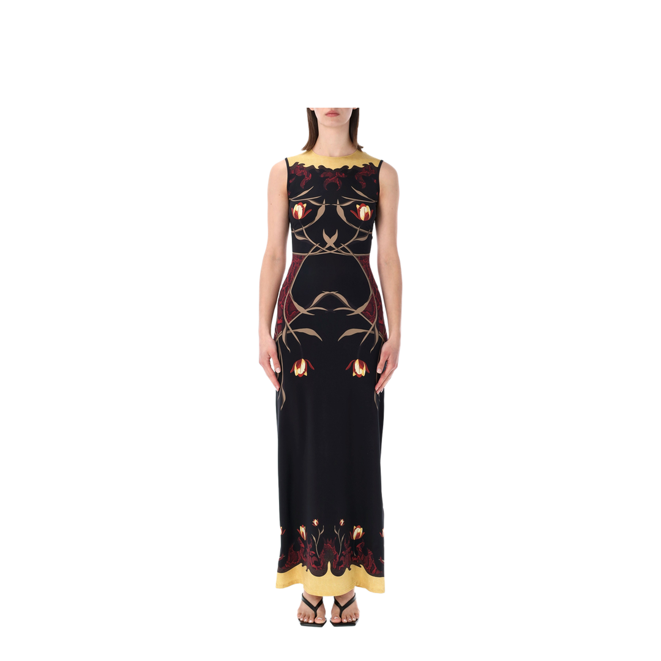 MAYFEYR - Marine Serre - Dresses Black - WDR479ACJER0118BK97