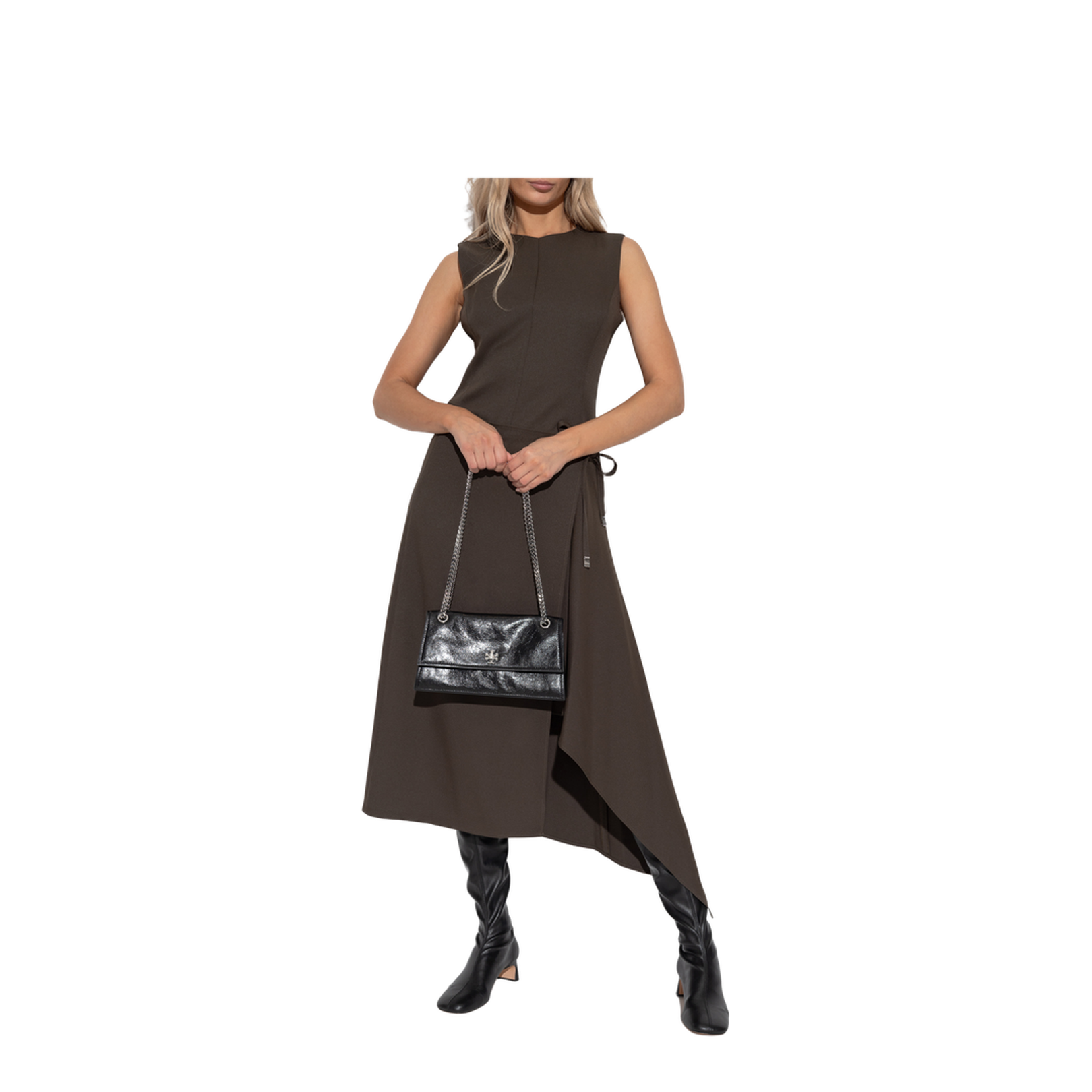 Space Suit with White Fabric Blue Accents