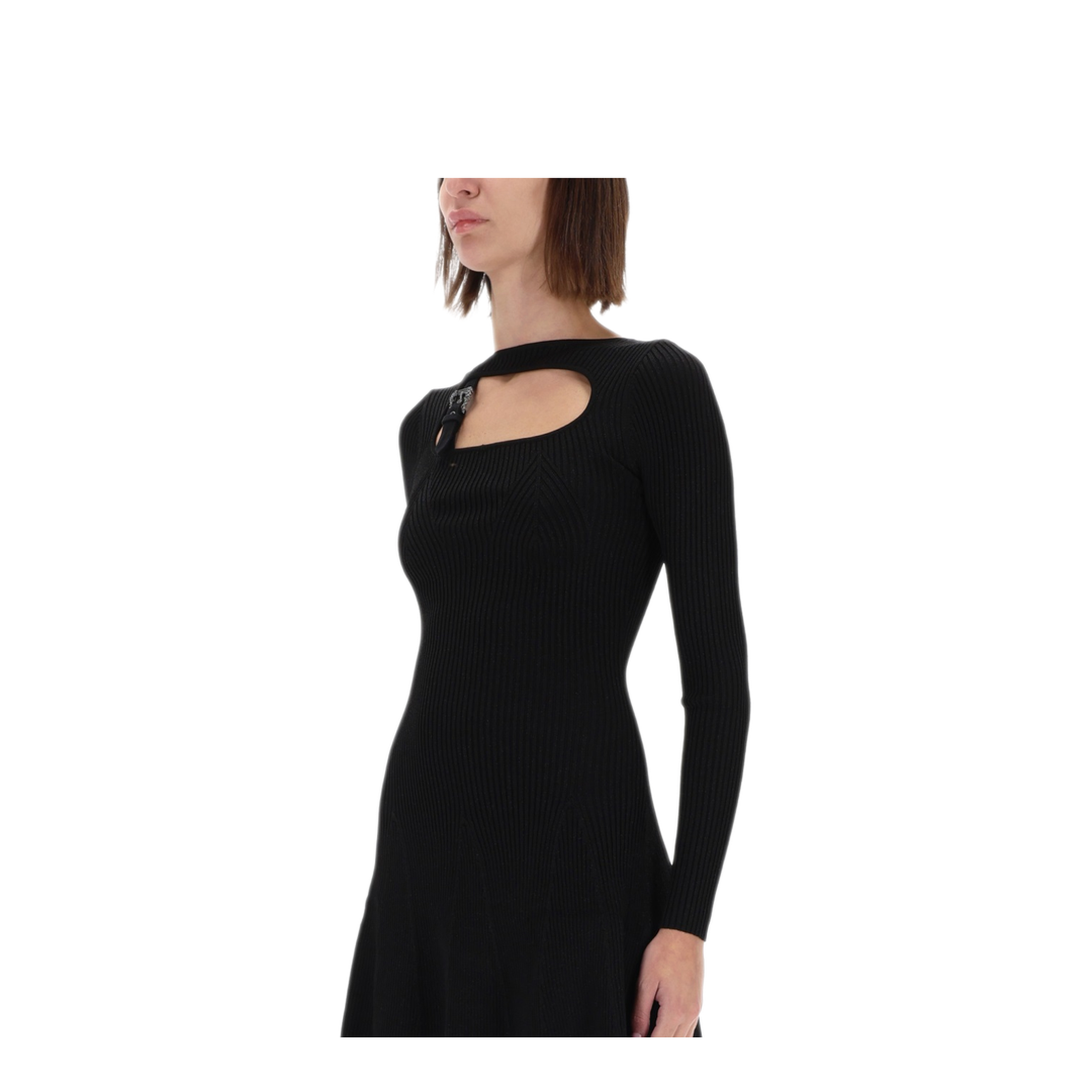 MAYFEYR - VERSACE JEANS COUTURE - Baroque Buckle Dress - 79HAOM01CMH23899