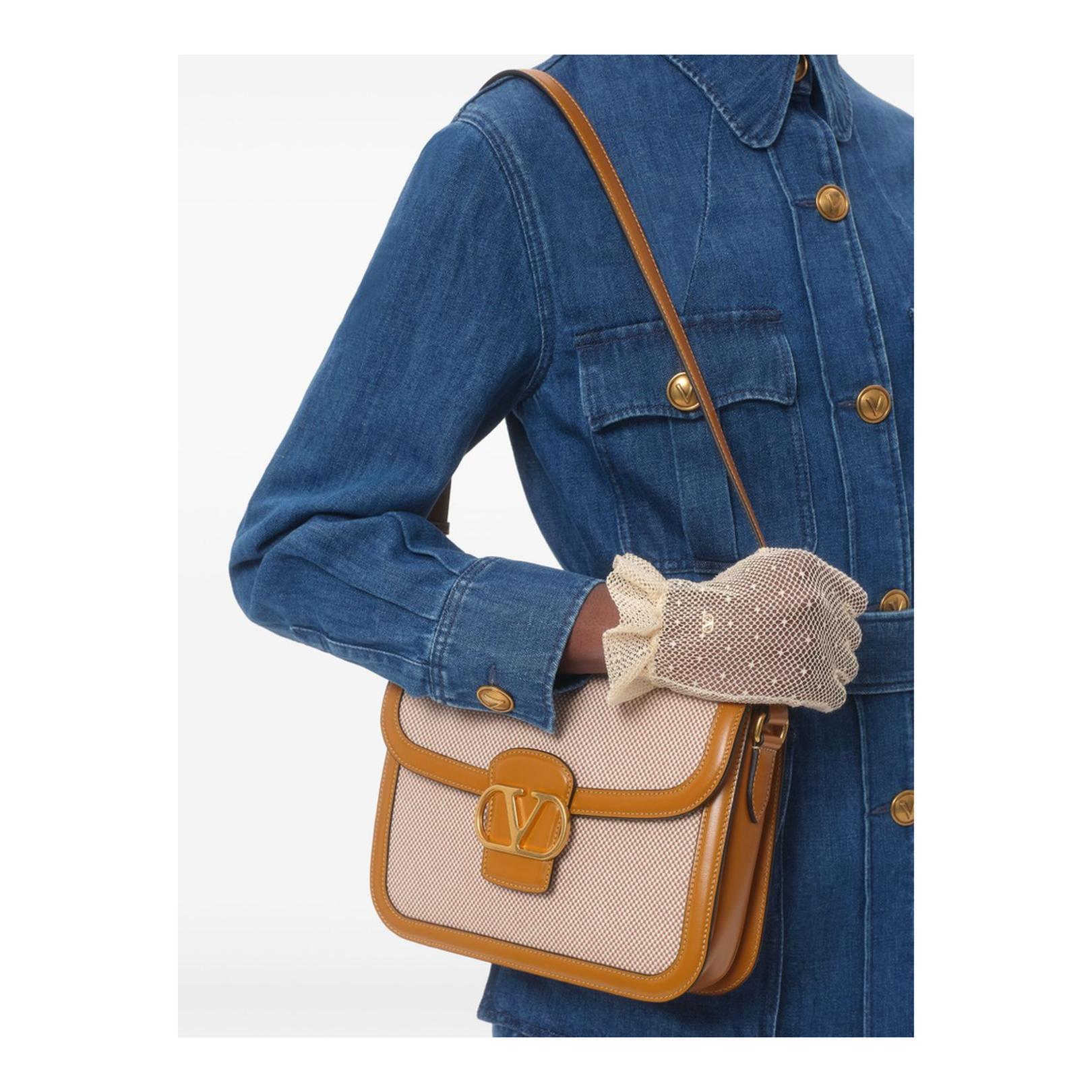 Indigo Blue Coat with Belt