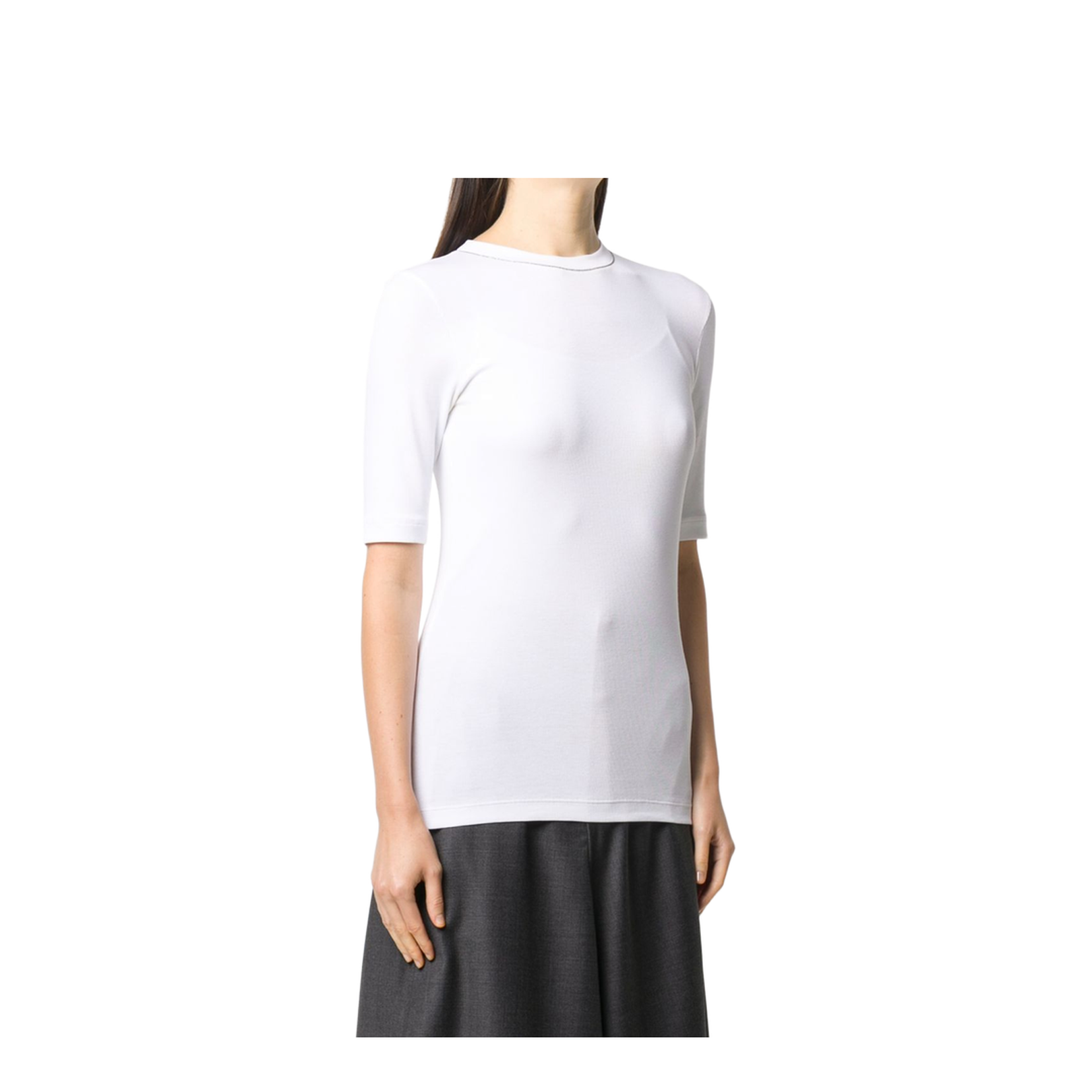 Cotton T-Shirt - White