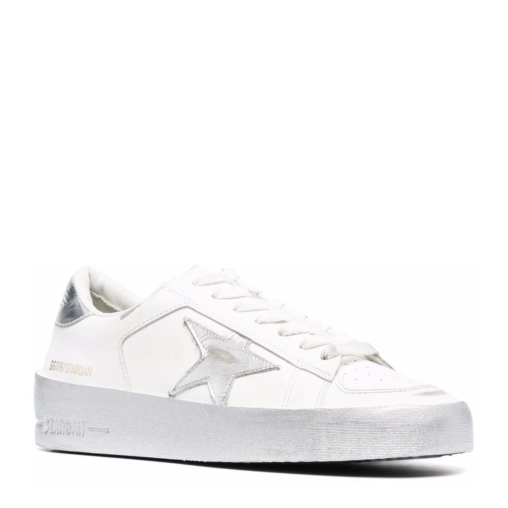 Stardan Leather Upper Laminated Sneakers, Brand