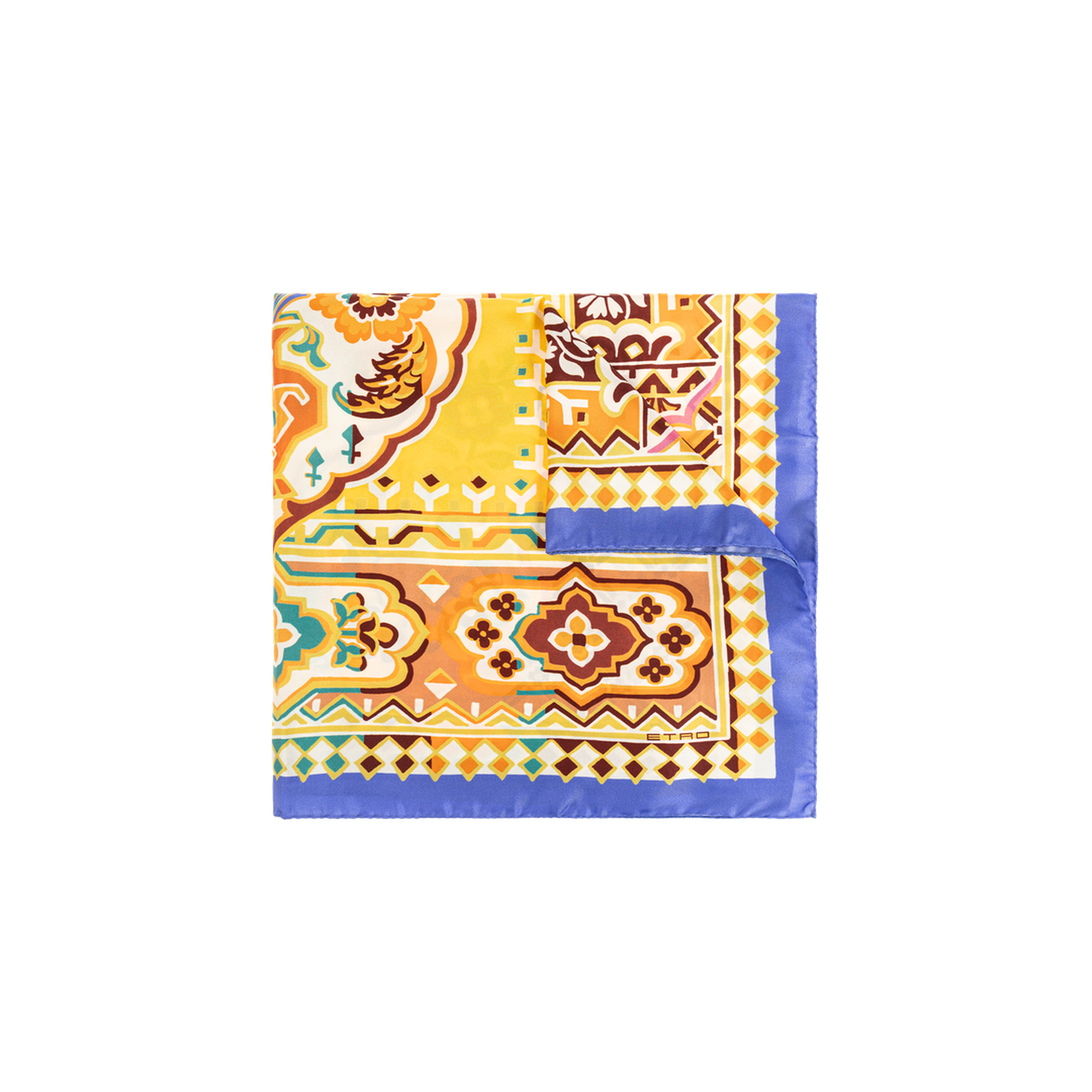 Silk Scarf with Print