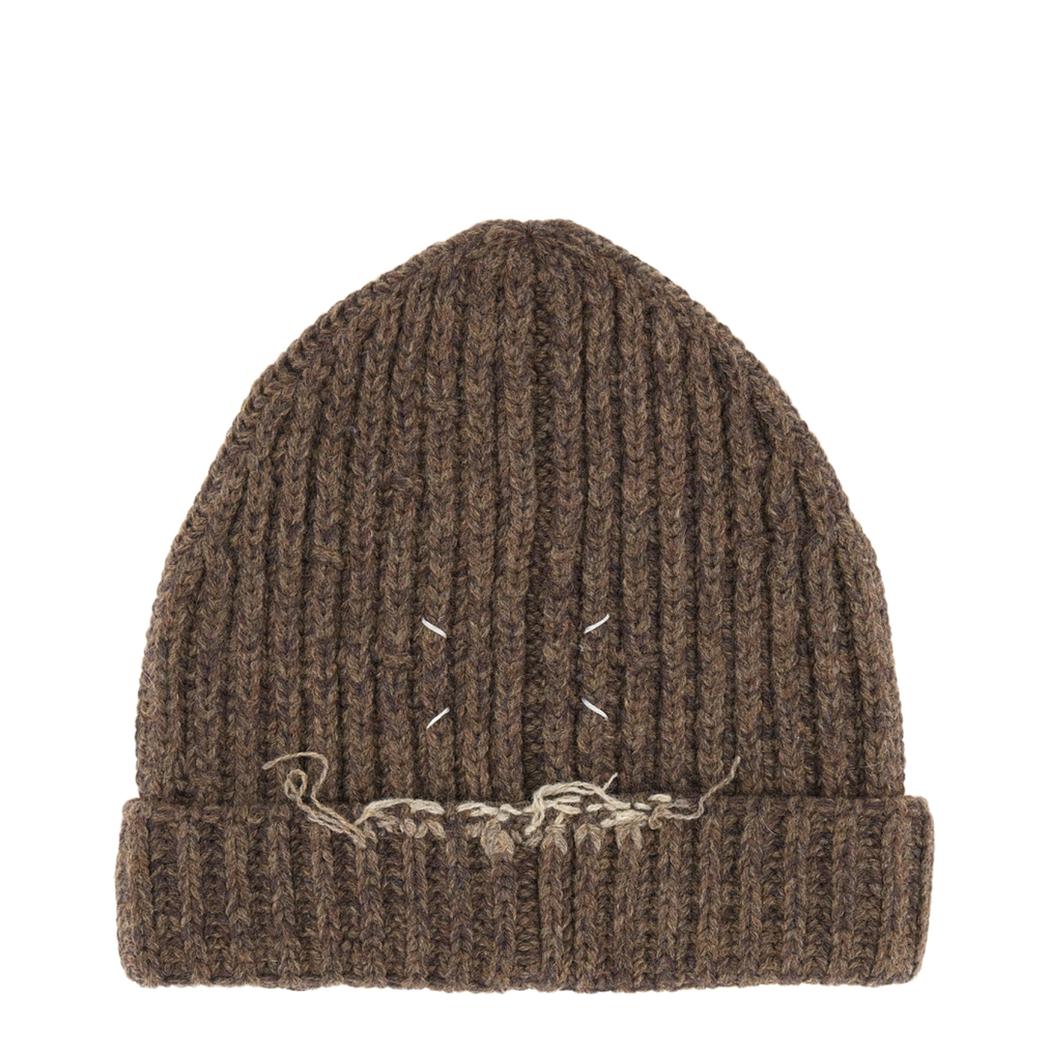 Wool and Cotton Blend Beanie