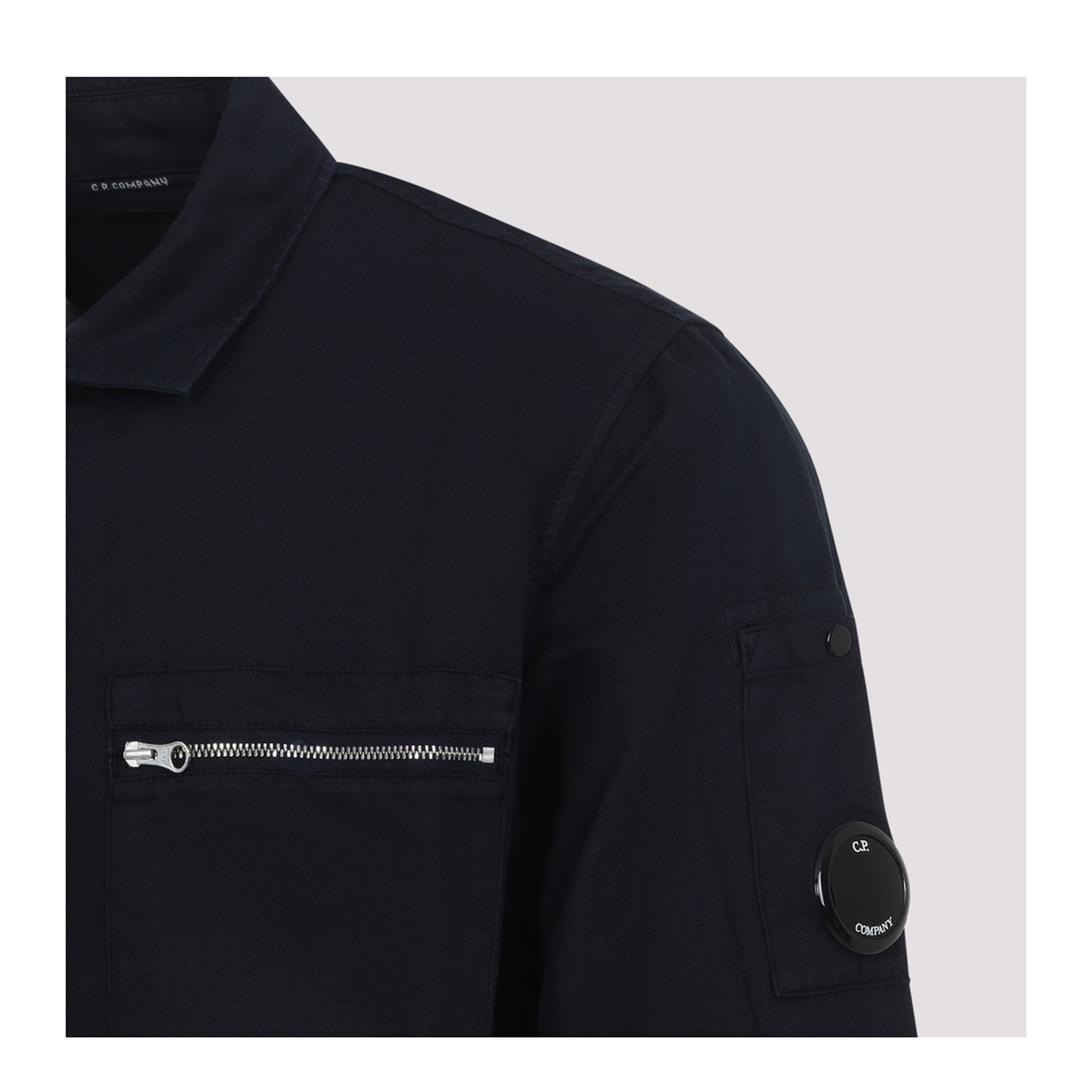 MAYFEYR - C.P. Company - Blue Cotton Shirt - 20CMOS226A110626G888