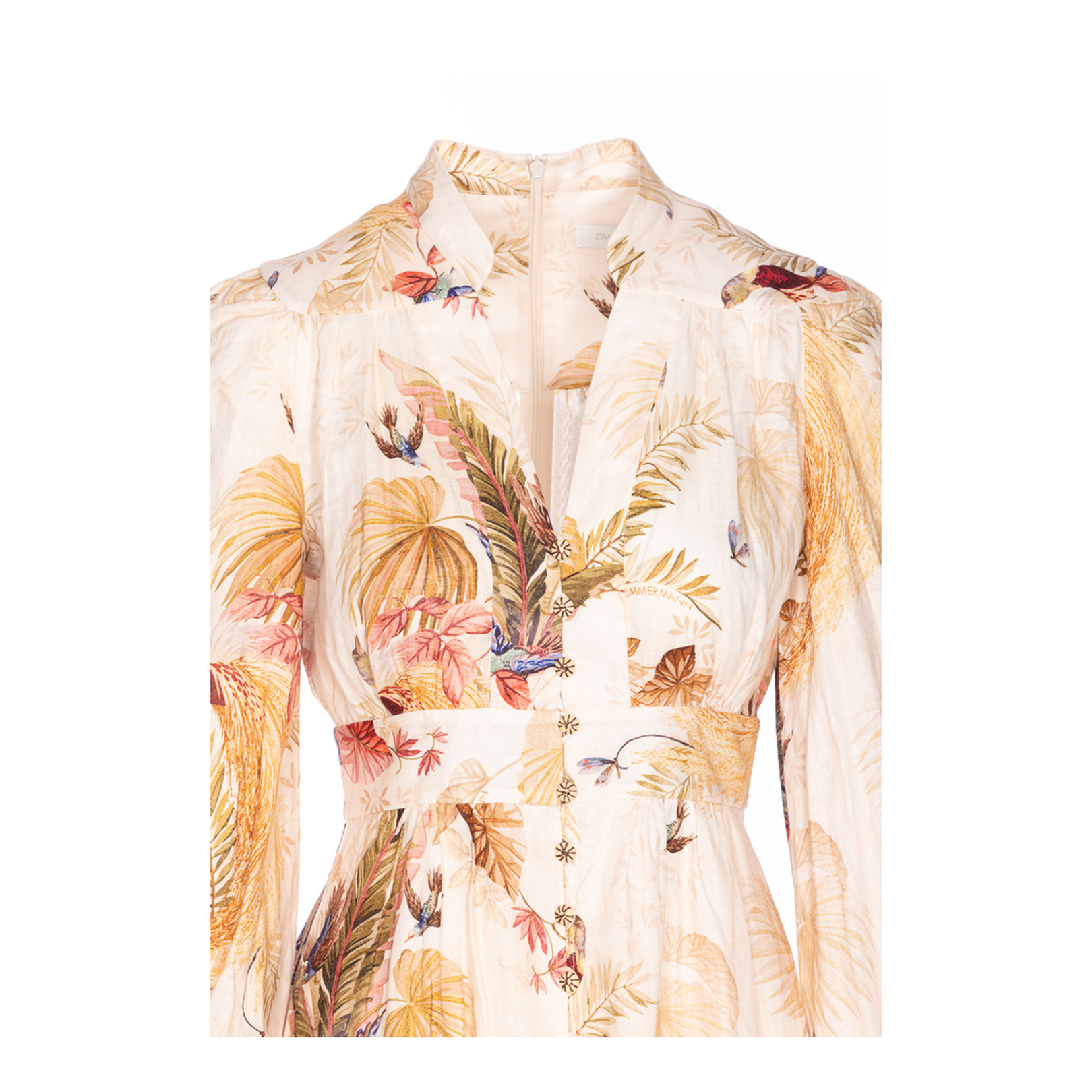 Ascension Printed Linen Dress