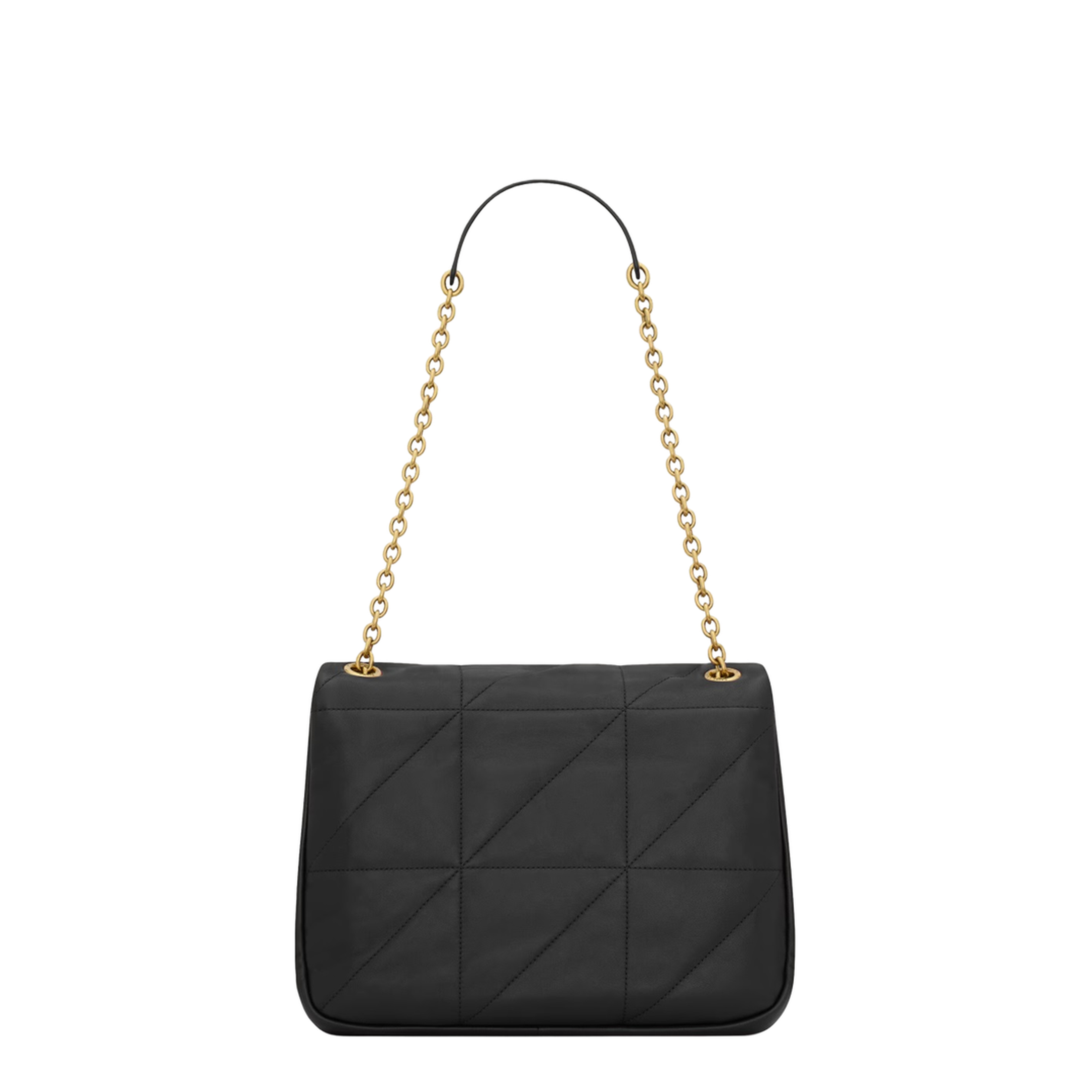 Jamie Medium Lambskin Shoulder Bags - Black