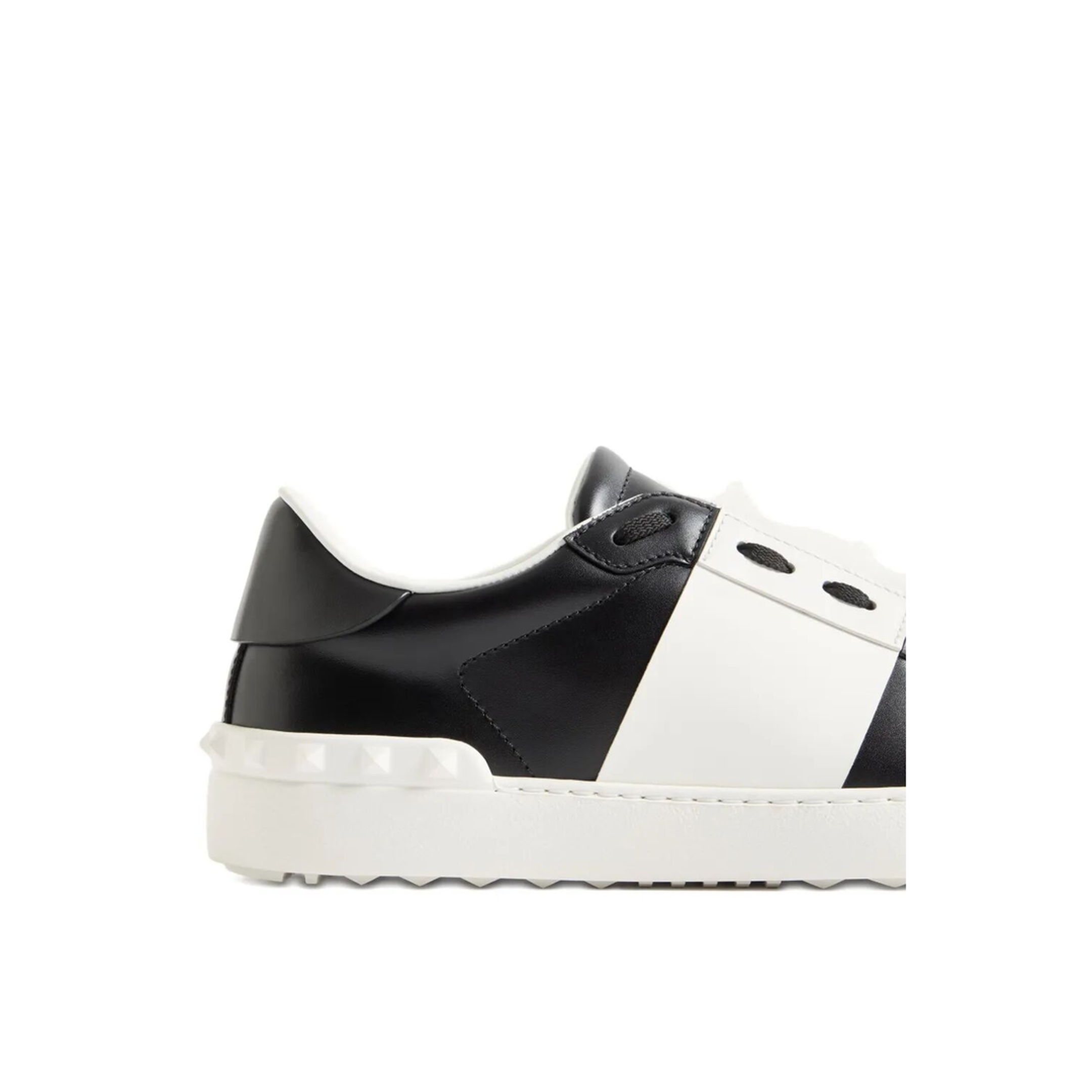 MAYFEYR - Valentino - Open Leather Sneakers With Contrast Band And Stud Details - YS0830BLU
