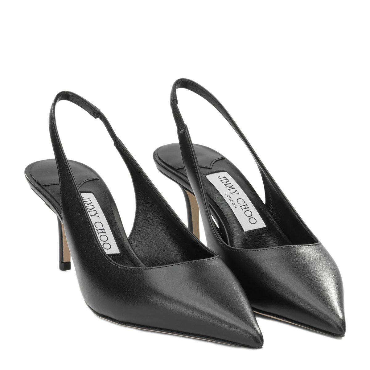MAYFEYR - Jimmy Choo - "Love 65Mm" Slinkgback - LOVESB65CLFBLACK