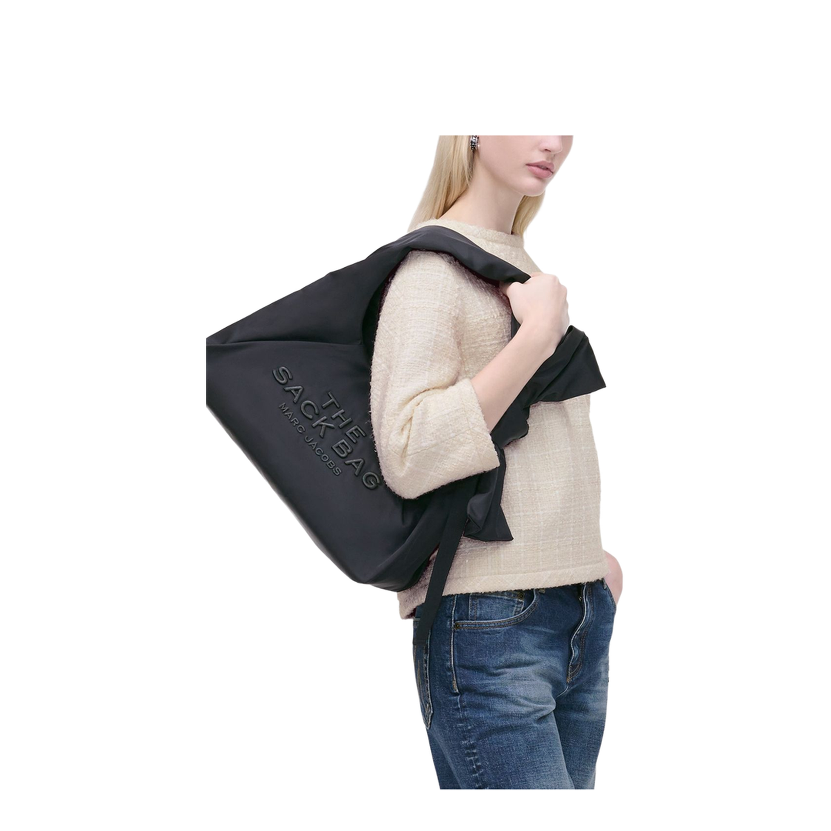 Bow Nylon Sack Bag
