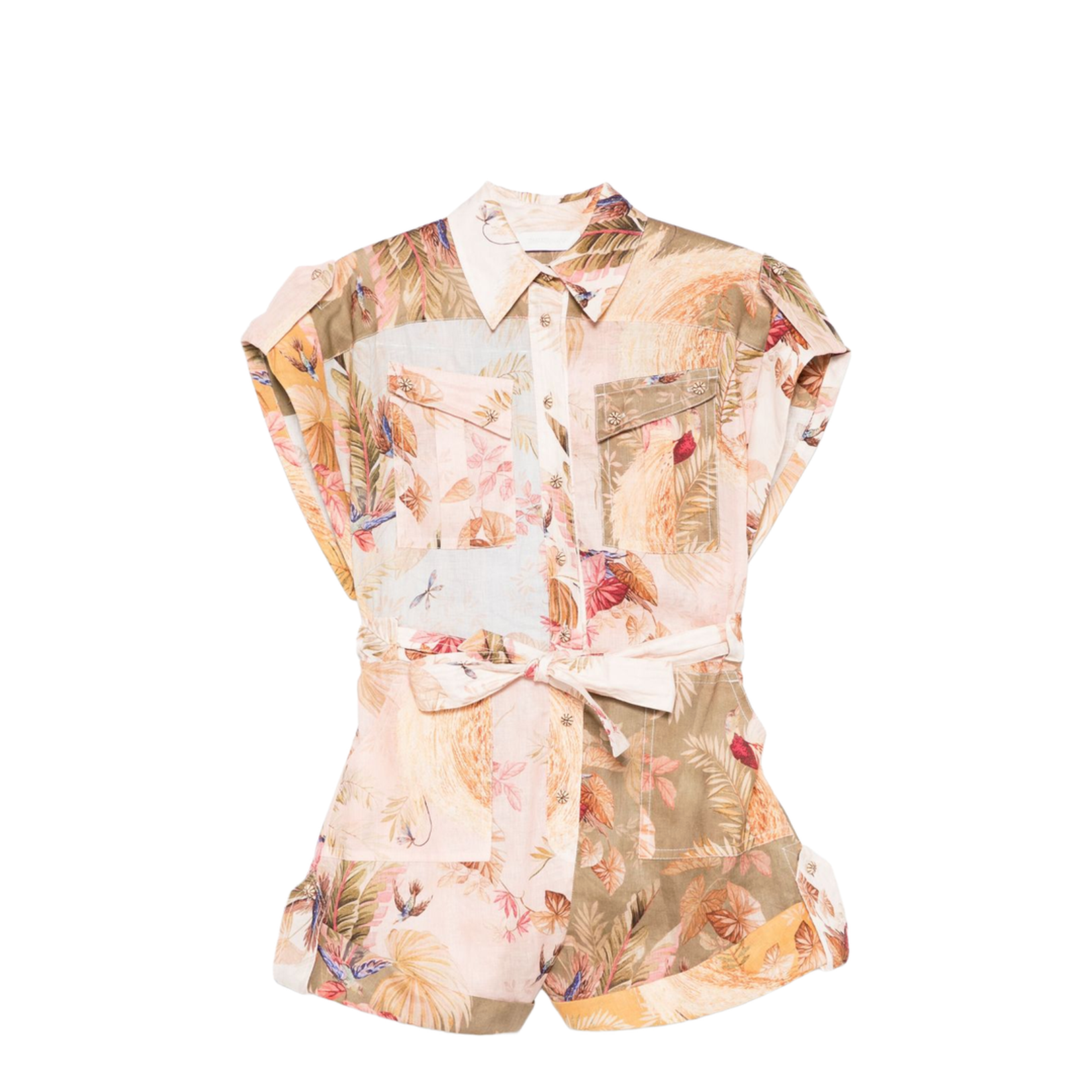 Ascension Linen Playsuit