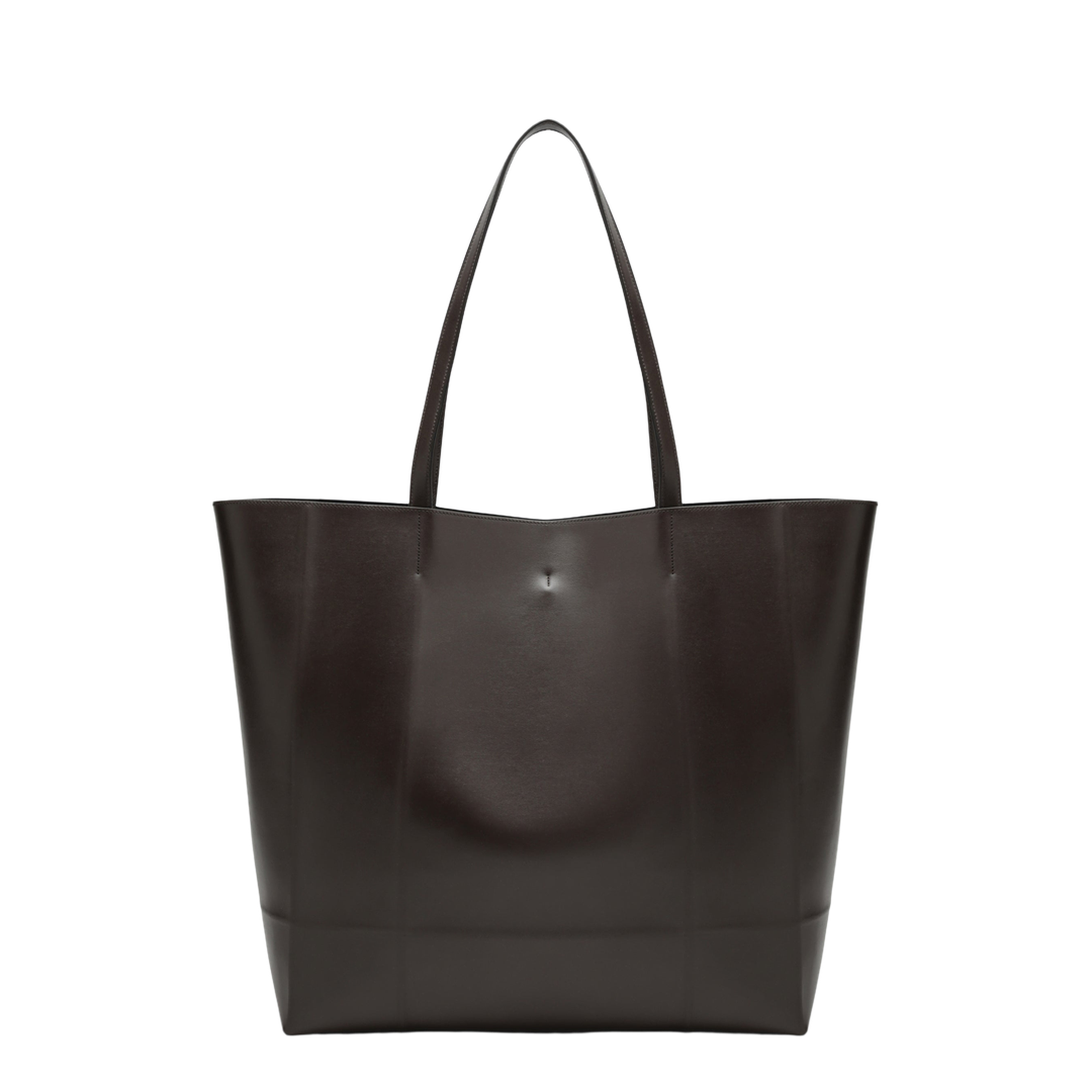 MAYFEYR - Toteme - Roam Leather Tote Bag In Brown - 262-WAL0107LE0206102