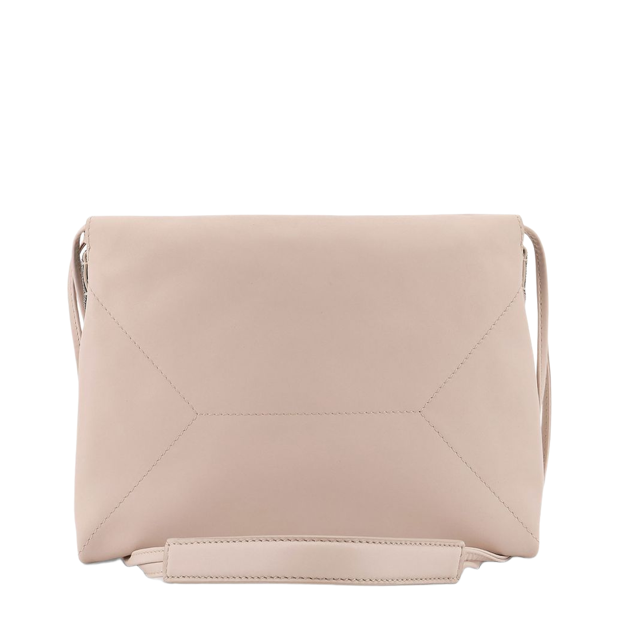 Duo Leather Shoulder Bag - Light Pink