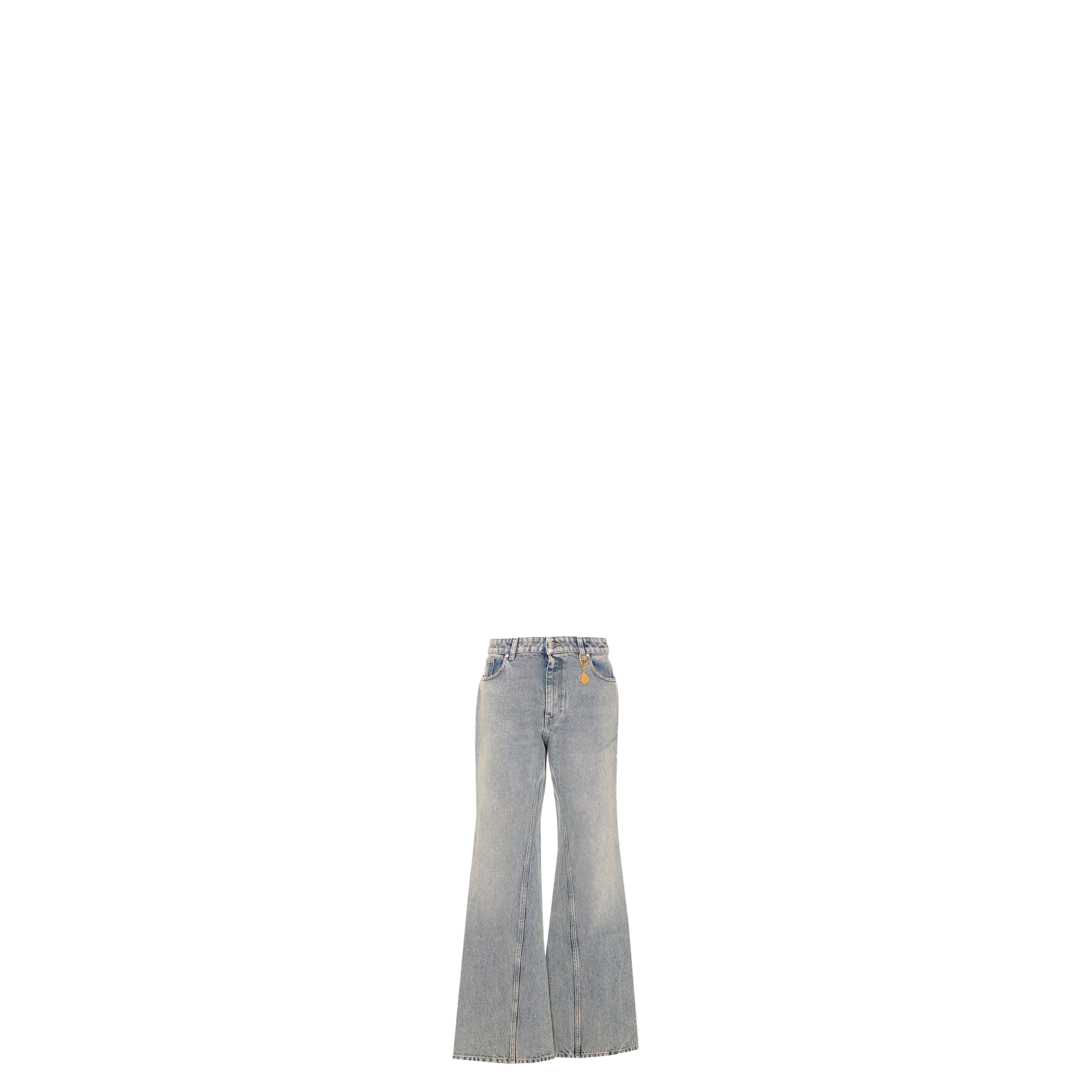 Mid Blue Vintage Wash Bootcut Jeans