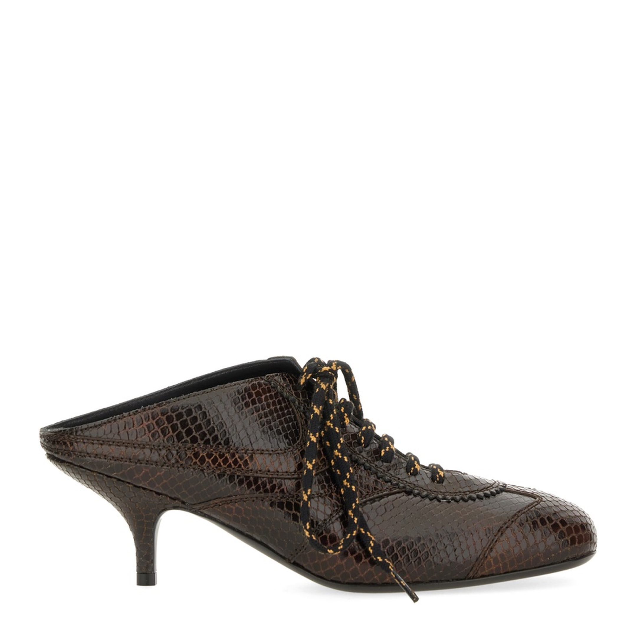 Leather Slip-on Mules