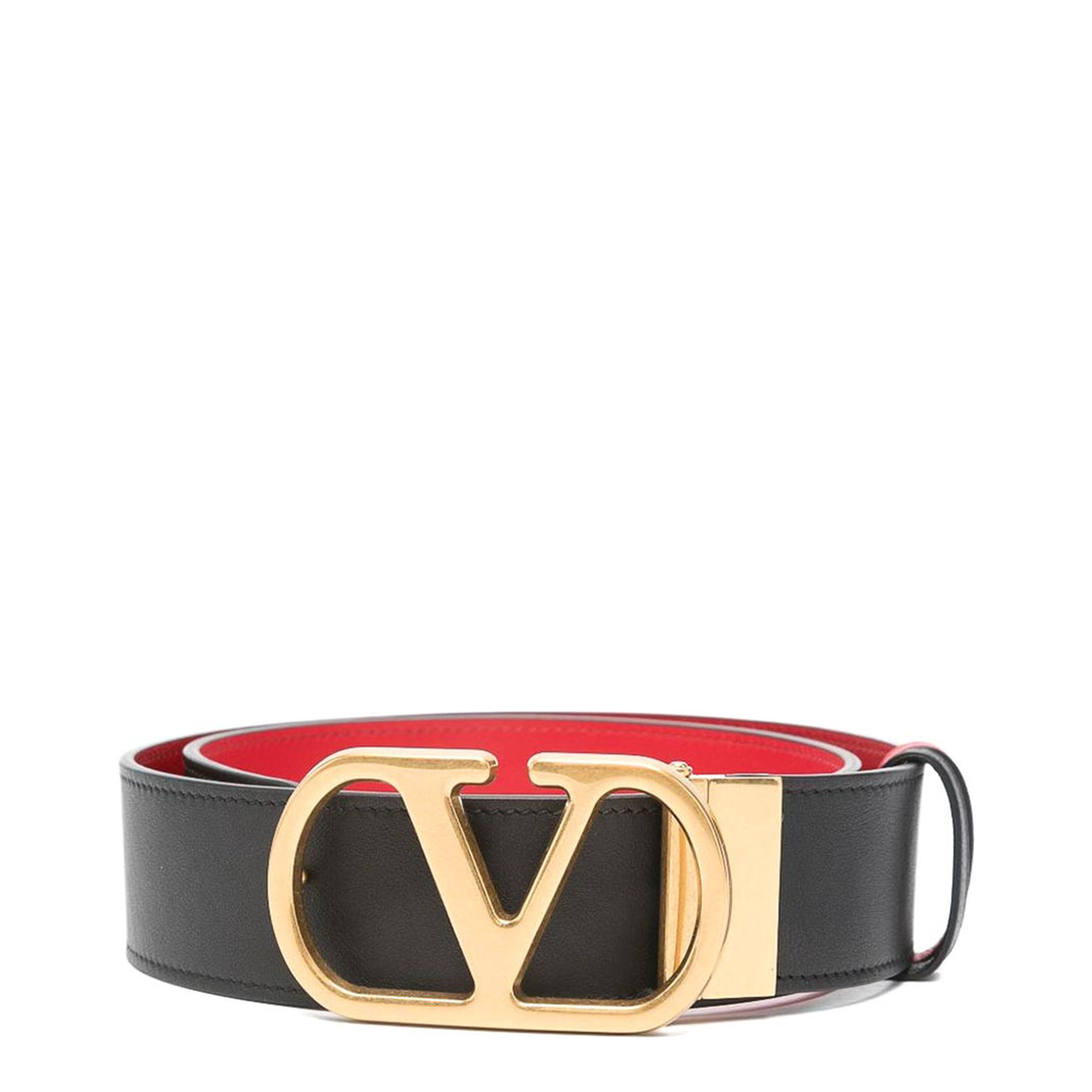 Vlogo Signature Leather Belt