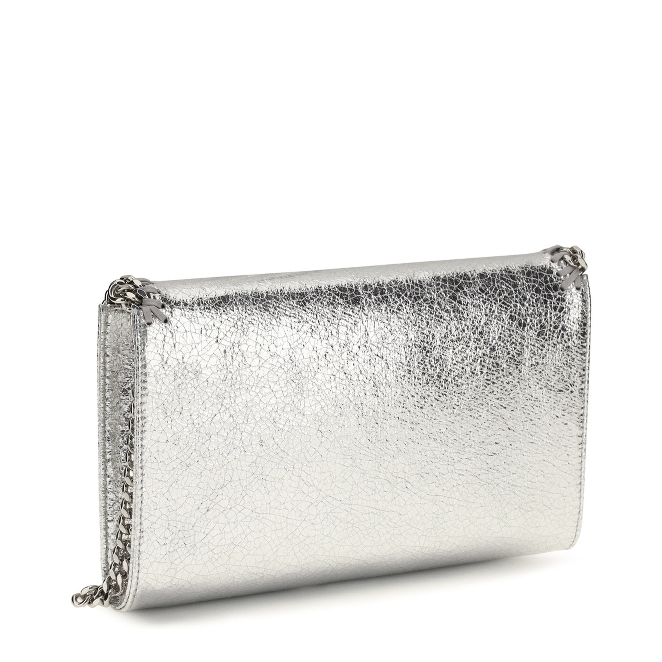 MAYFEYR - Stella Mccartney - Falabella Metallic Fabric Shoulder Bag - 581238WP0587