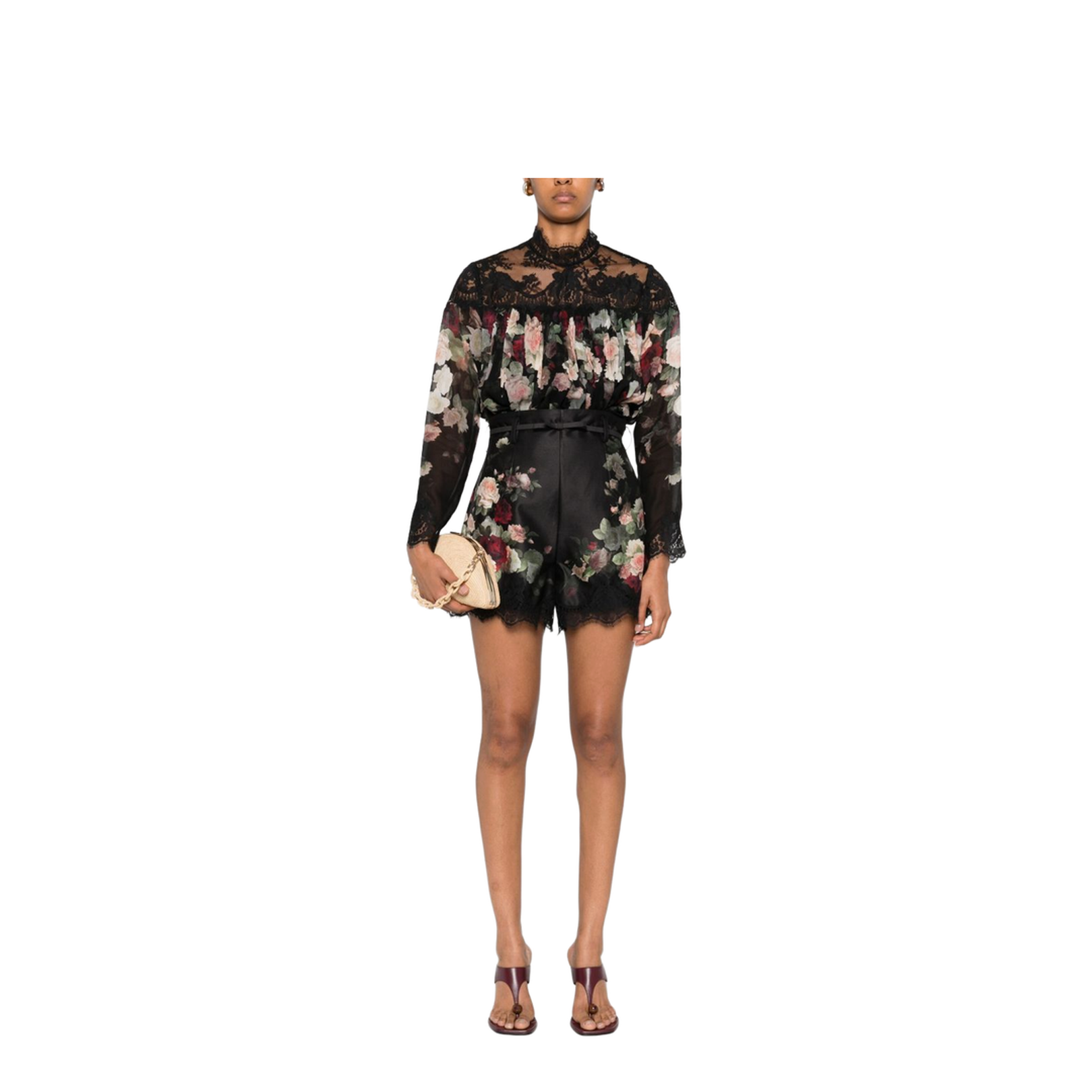 Hypnotic Relaxed Shirt Black Paisley