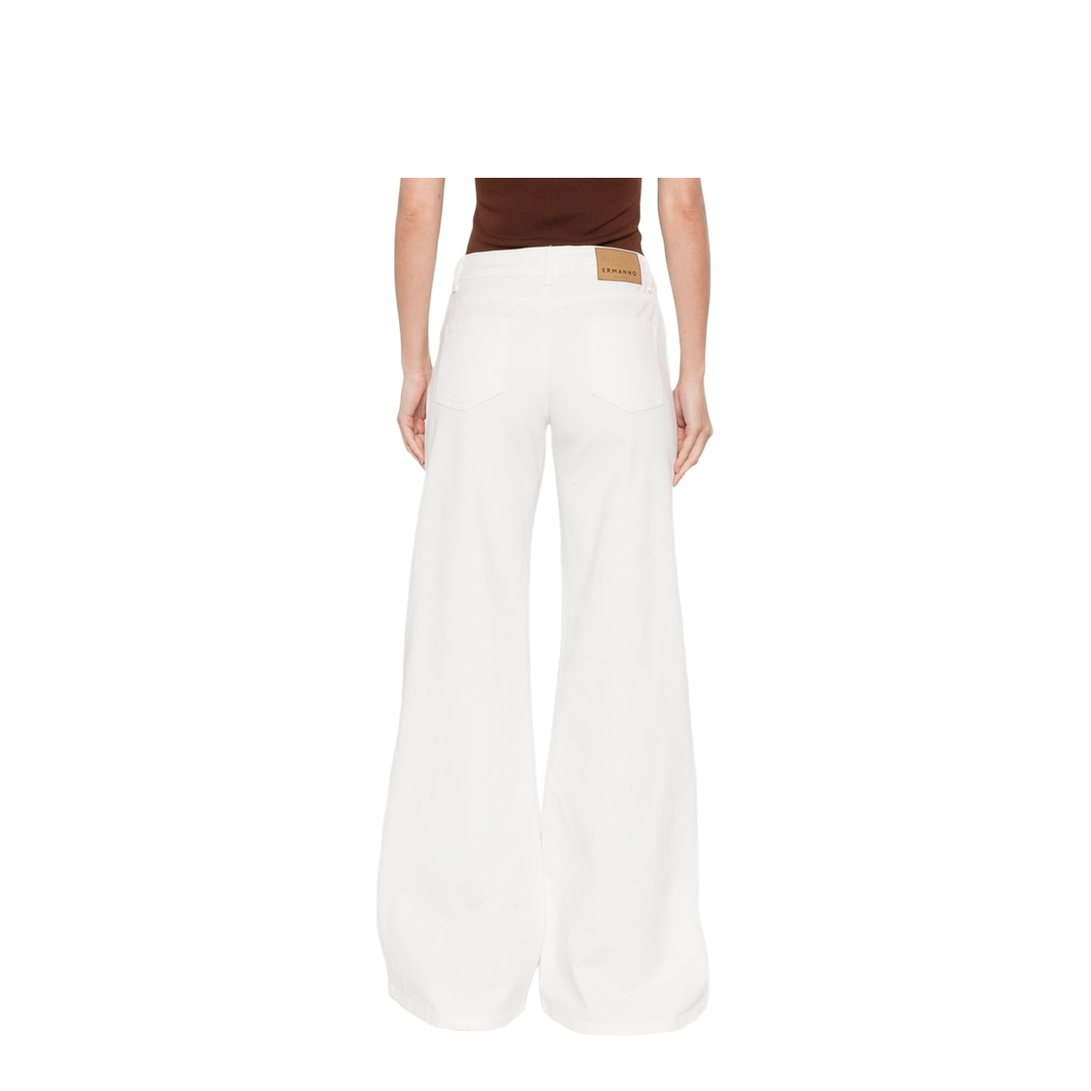 MAYFEYR - Ermanno Firenze - Jeans White - D48EP067REI4MF249