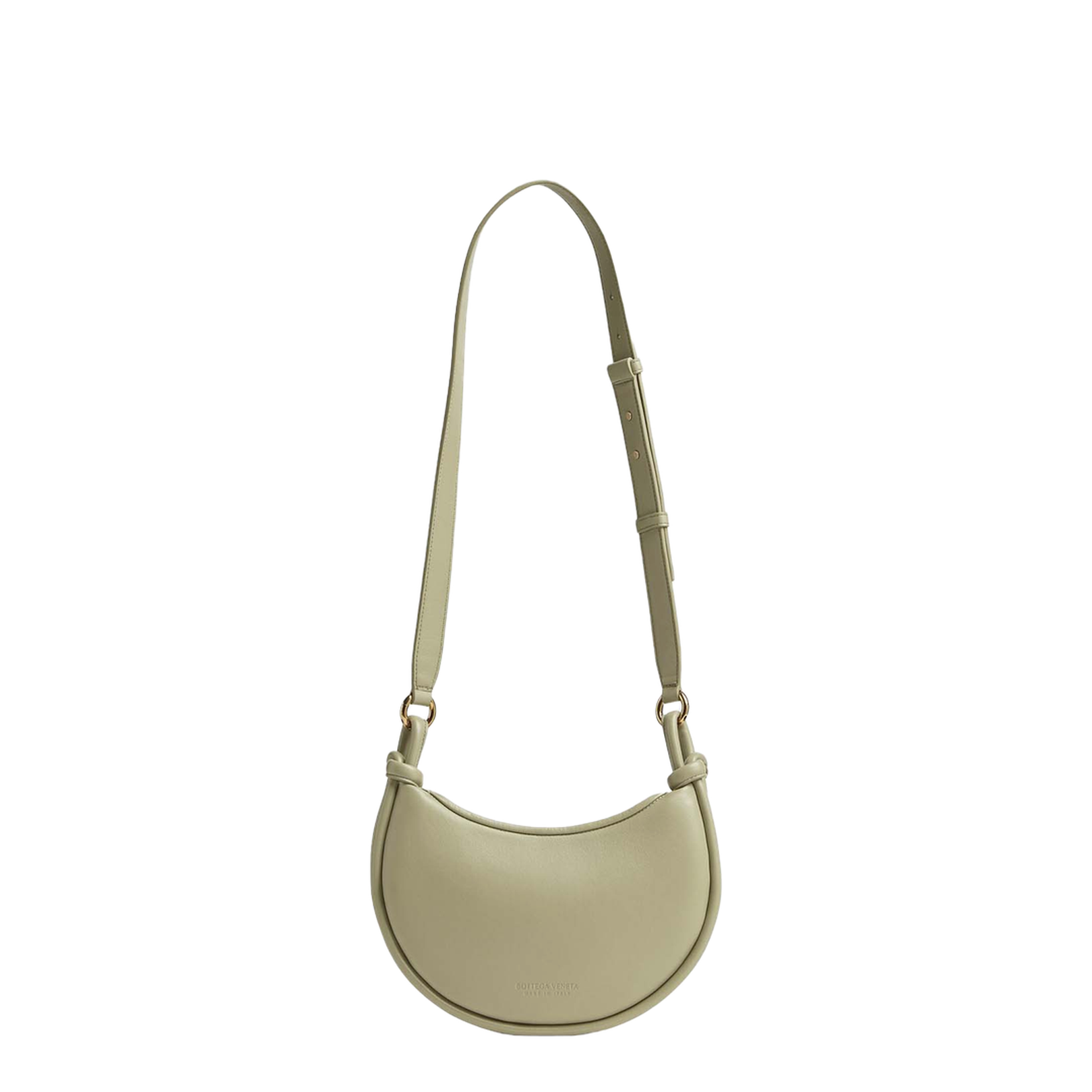 Gemeli Leather Crossbody Bags - Pastel Green