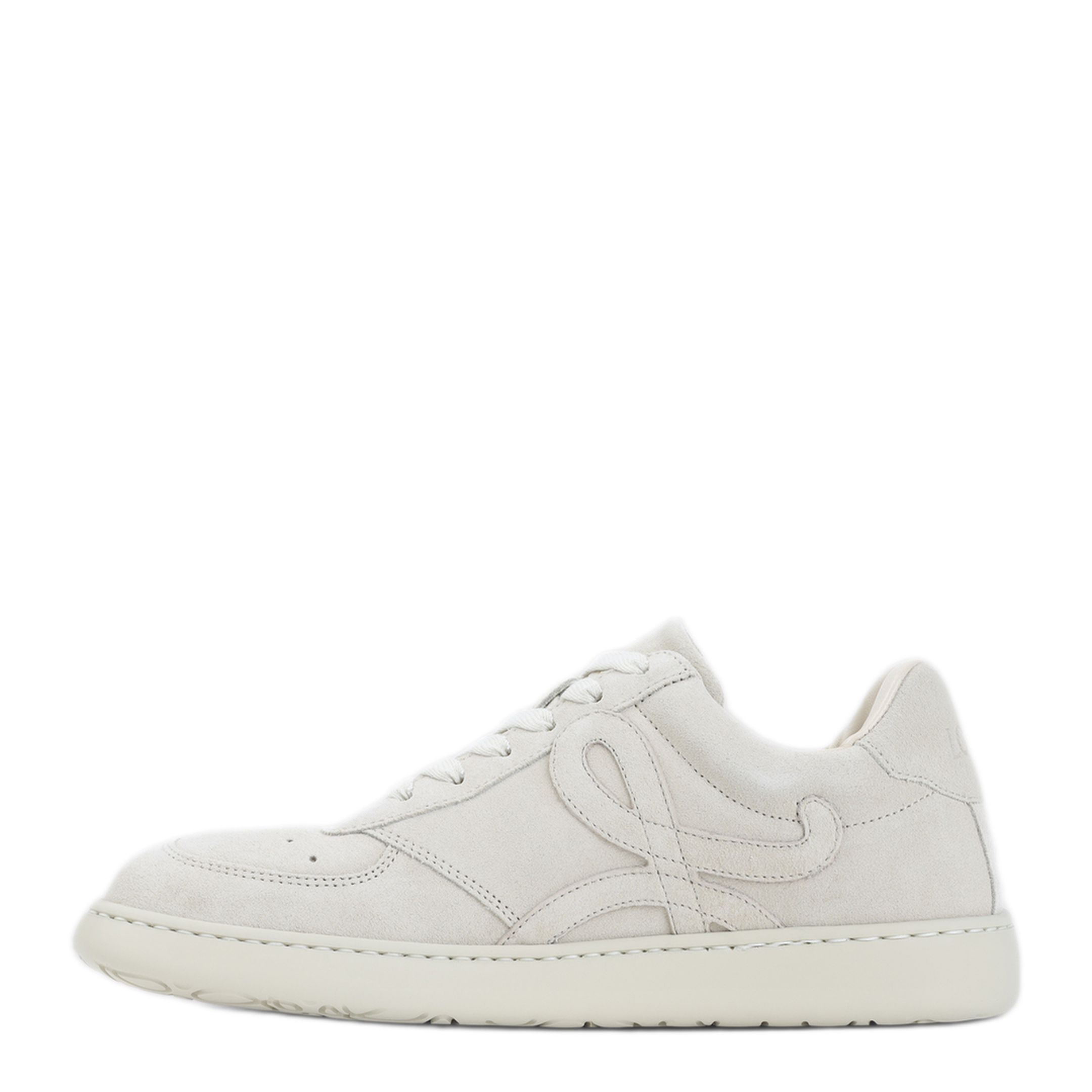 MAYFEYR - Loewe - Oat Milk Calf Leather Jambo Sneakers - LAB4282X028806