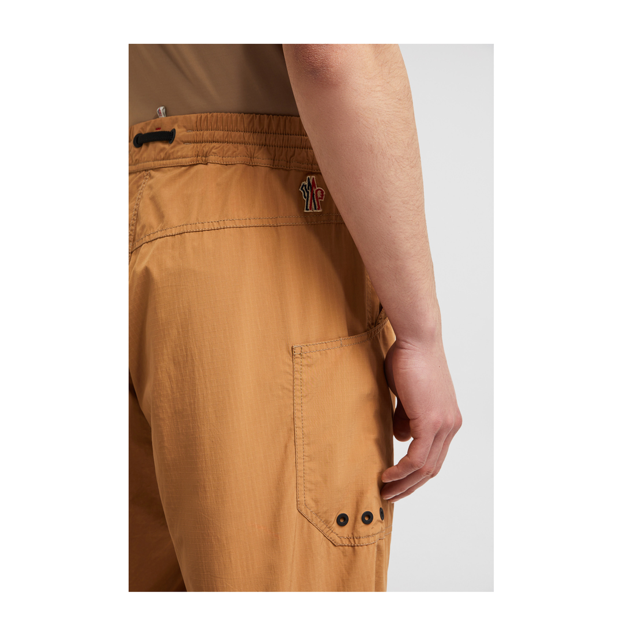 Light Brown Ripstop Jogging Trousers
