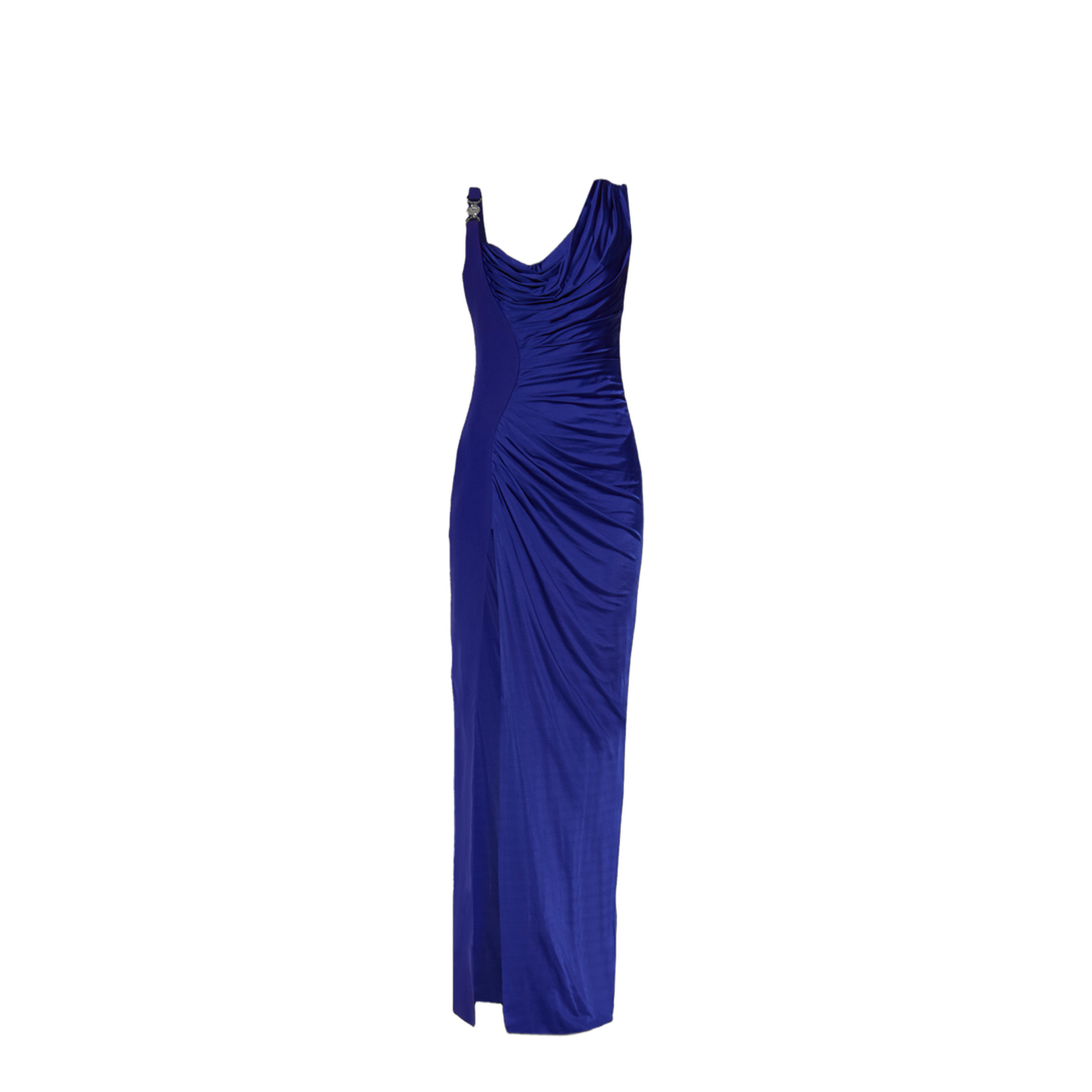 Long Dress with Draping