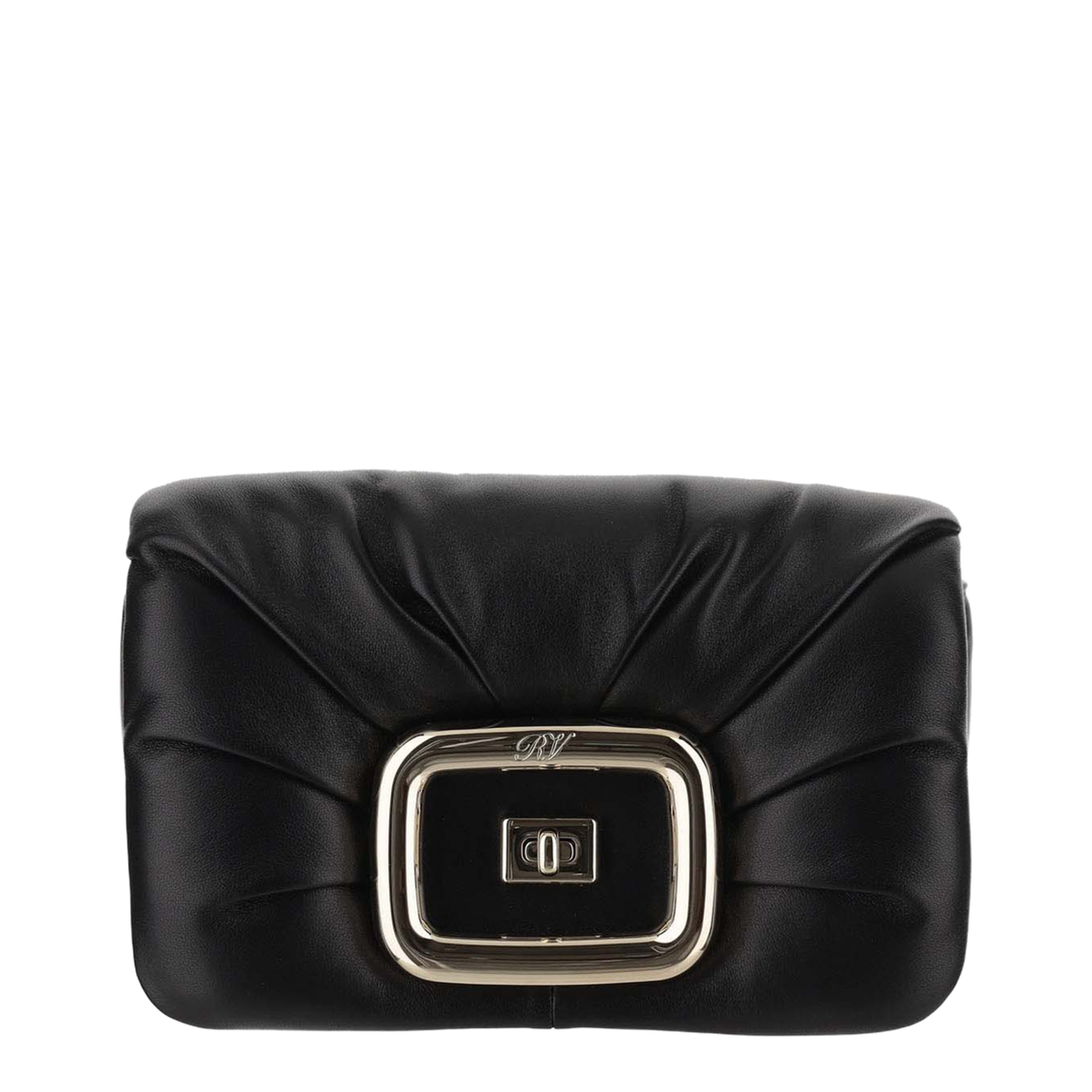 Viv' Choc Mini Bag in leather