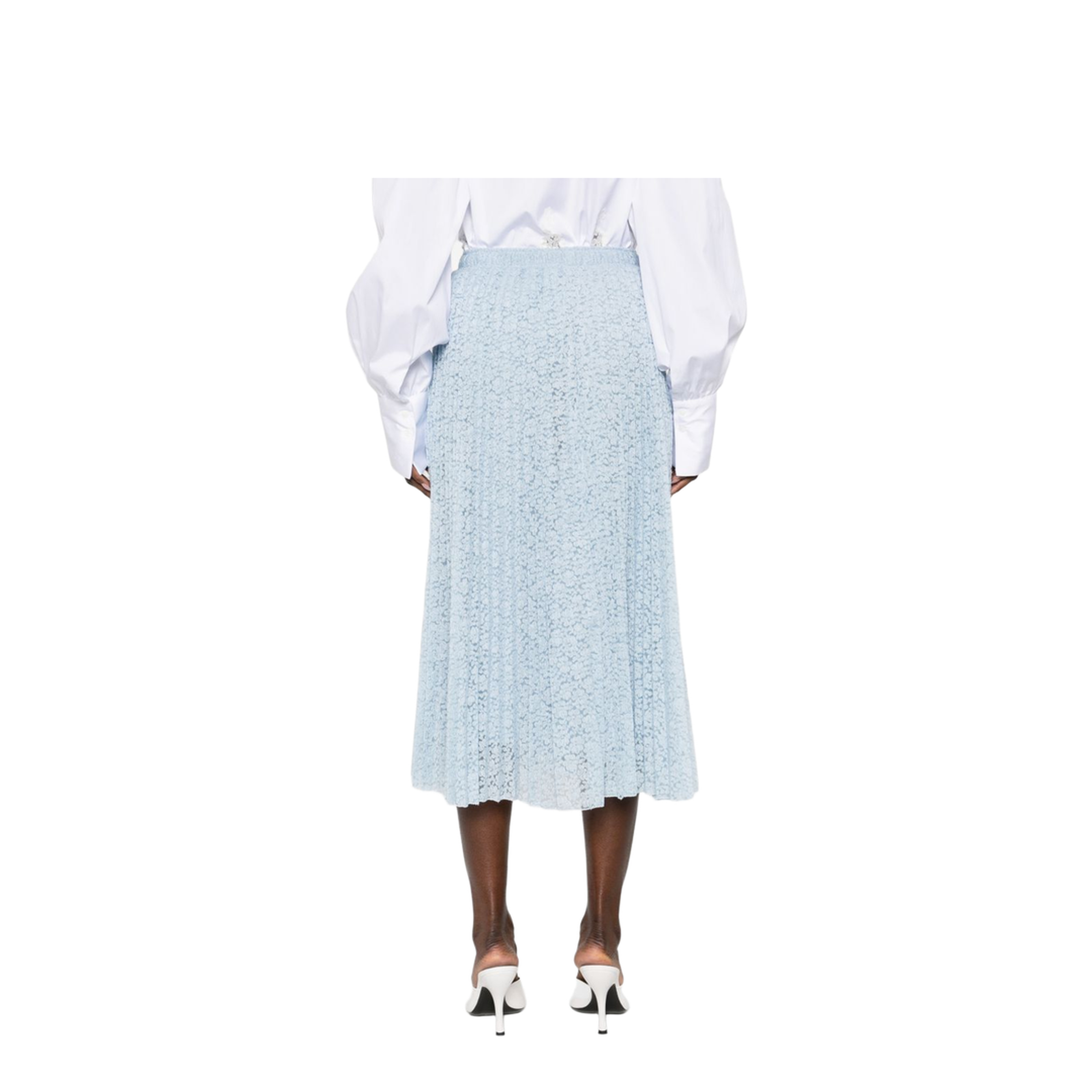 MAYFEYR - Ermanno Scervino - Clear Blue Skirt - D482O374EWF54030