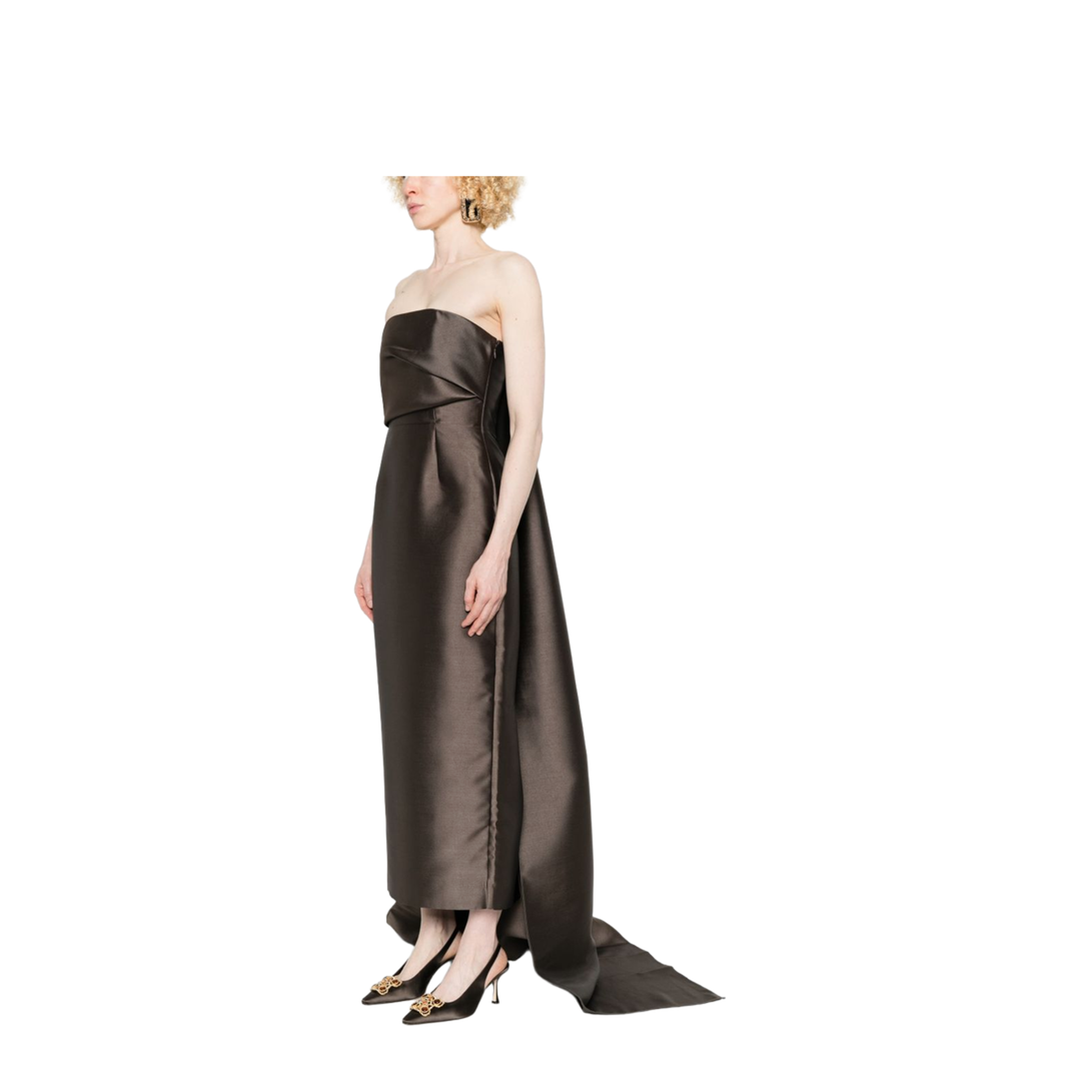 MAYFEYR - Solace London - Dresses Brown - OS47047FLINT