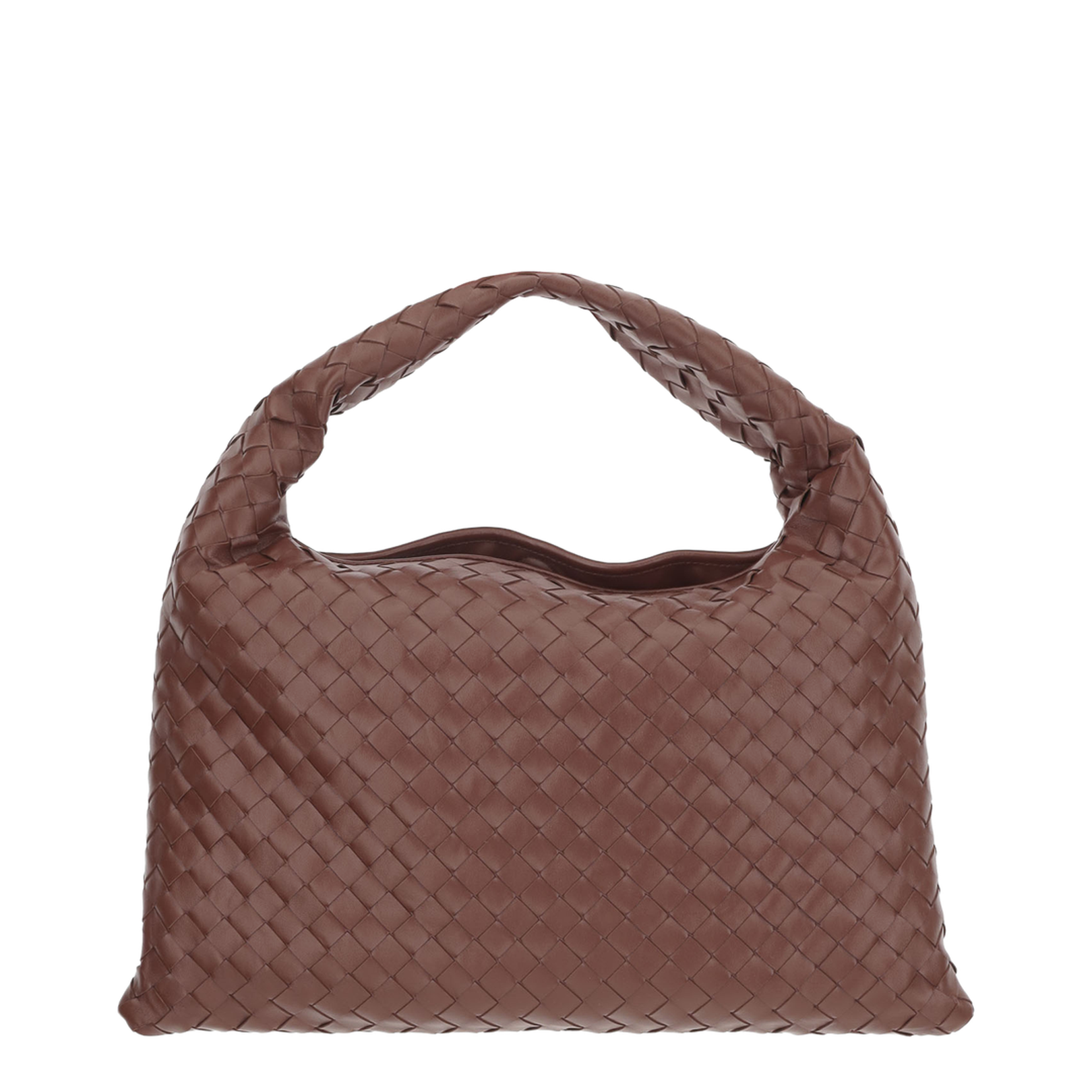 Hop Leather Shoulder Bags - Brown