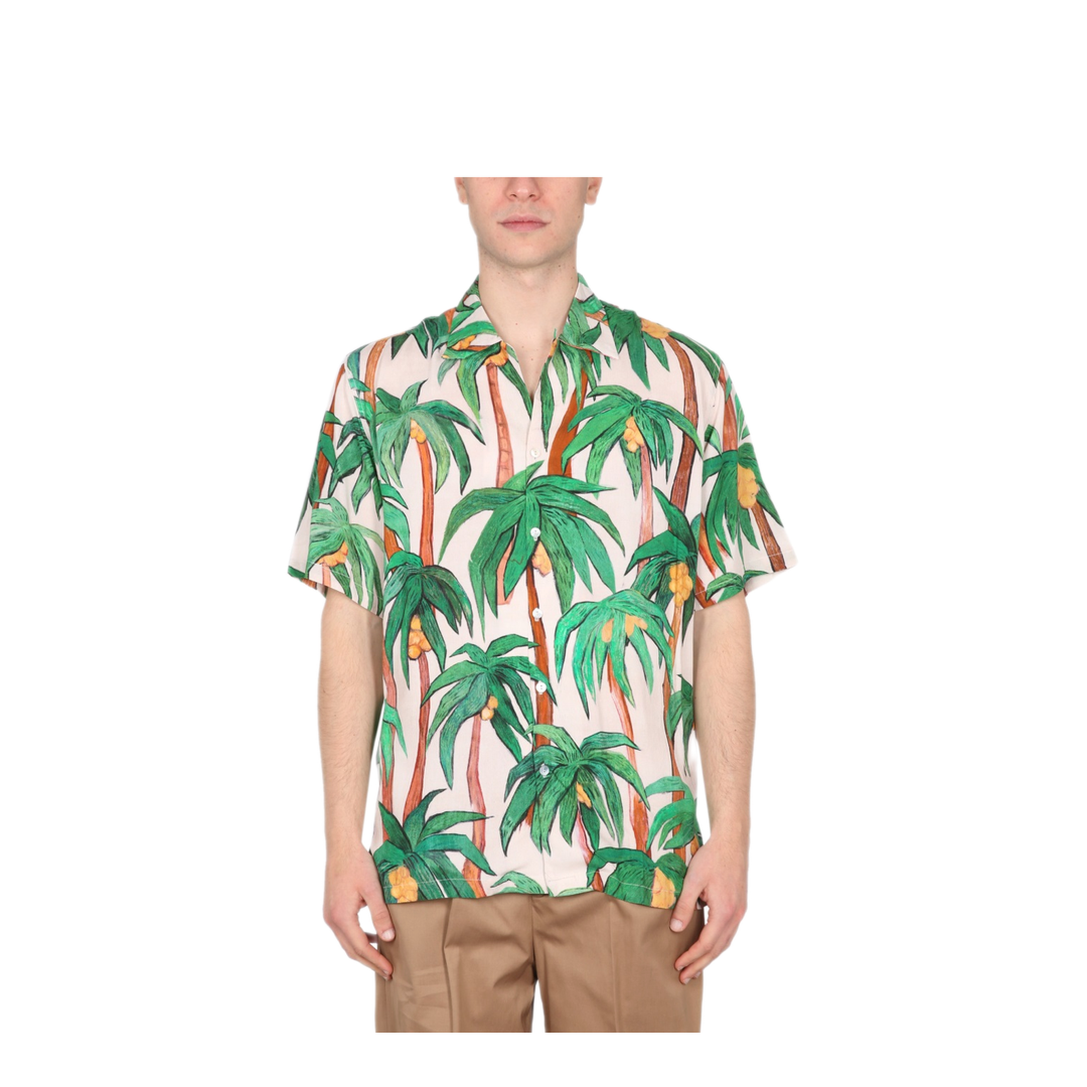 MAYFEYR - ENDLESS JOY - Palm Shirt - PALMASHIRTECRU
