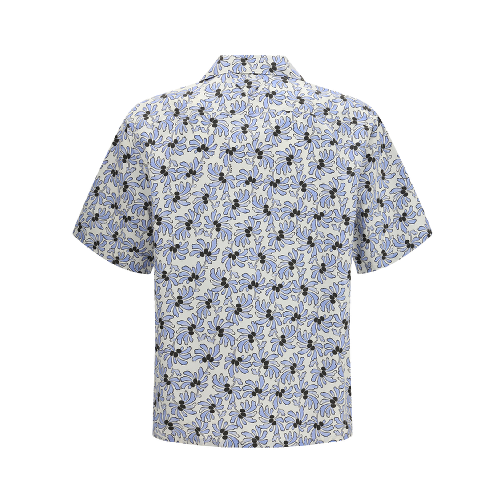 MAYFEYR - Prada - Cotton Shirt With Floral Print - UCS414SUMO19GU