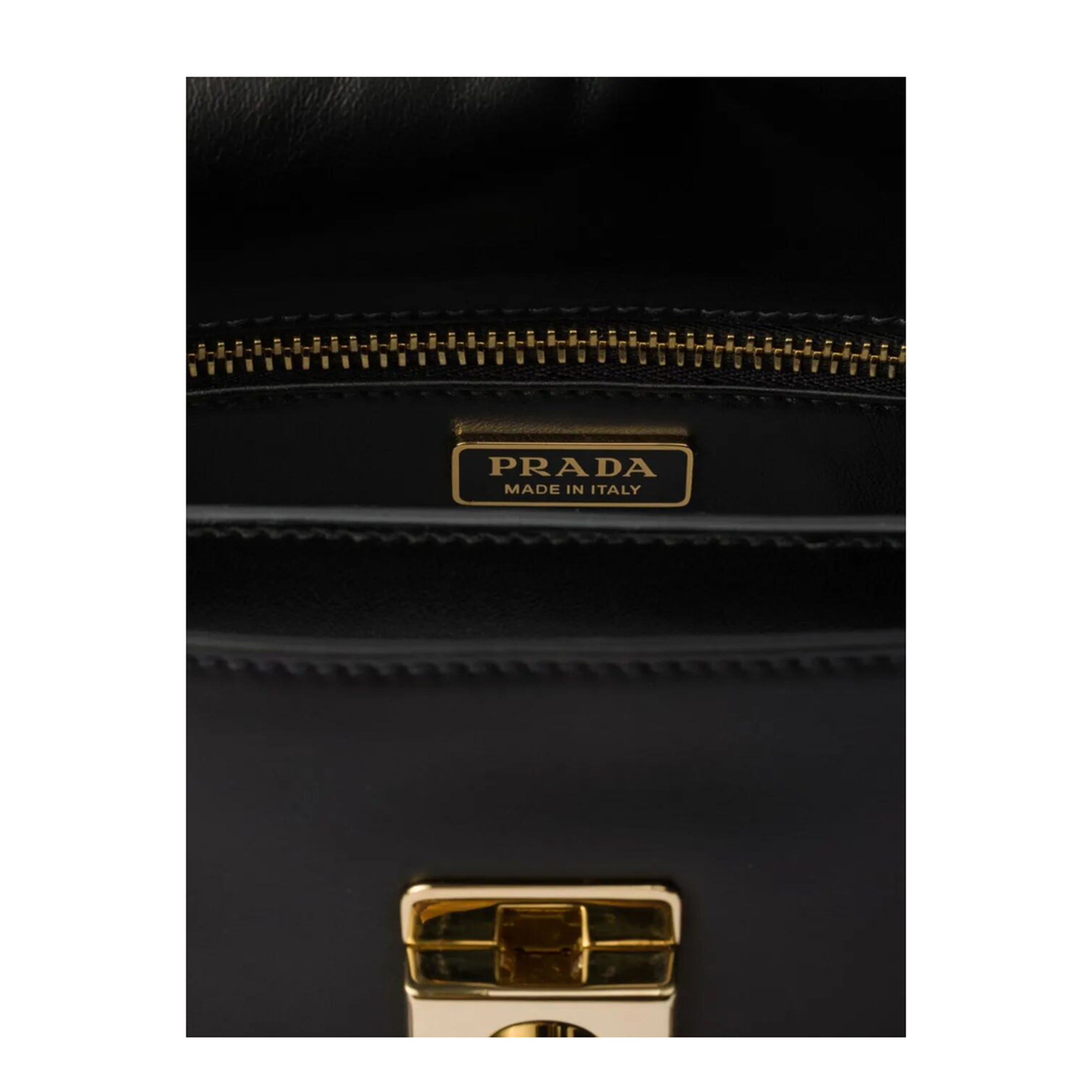 MAYFEYR - Prada - Soft Sound Small Leather Shoulder Bag With Charms - 1BD379VOO62C6A