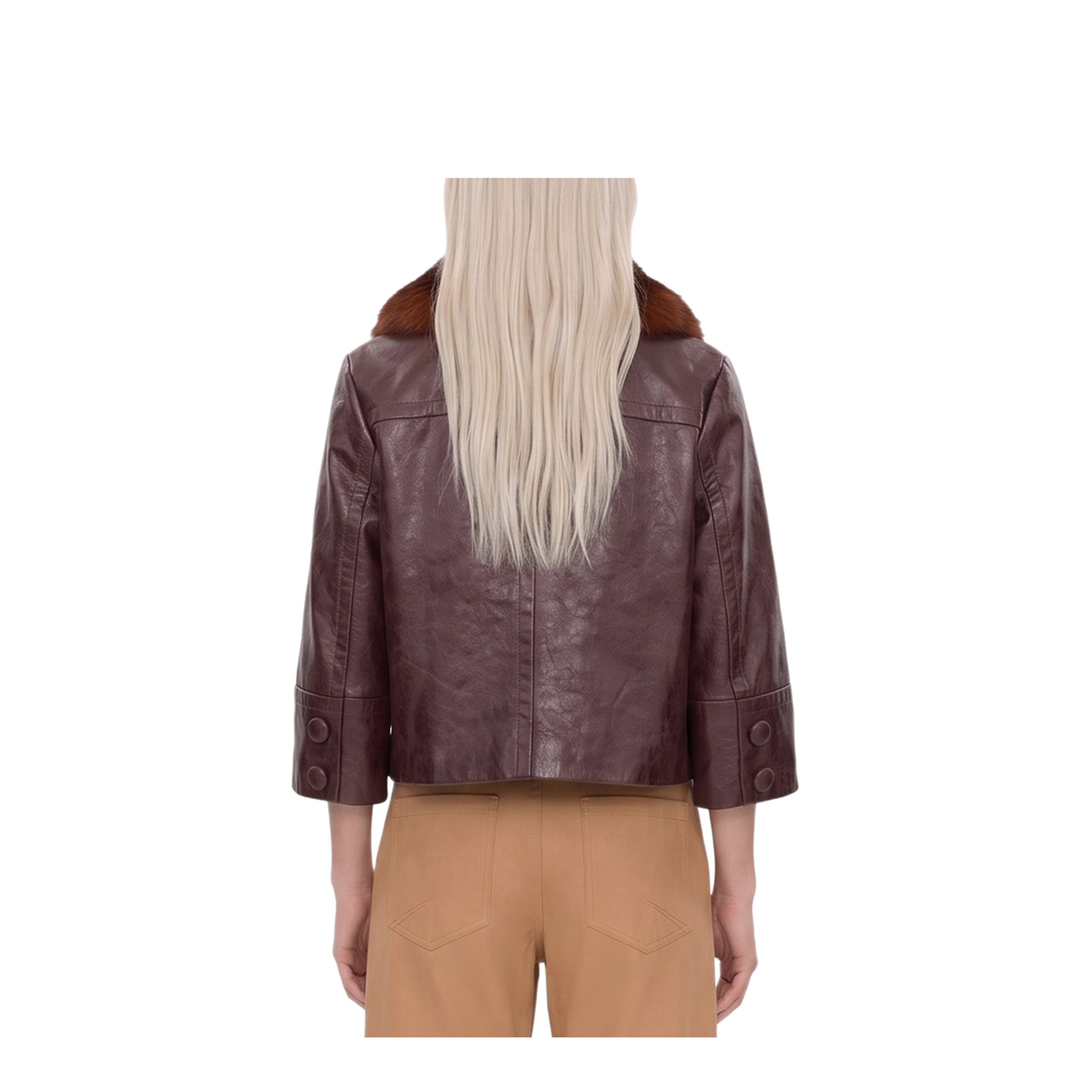 MAYFEYR - Chloè - Short Leather Jacket - CH26ACV0522356F