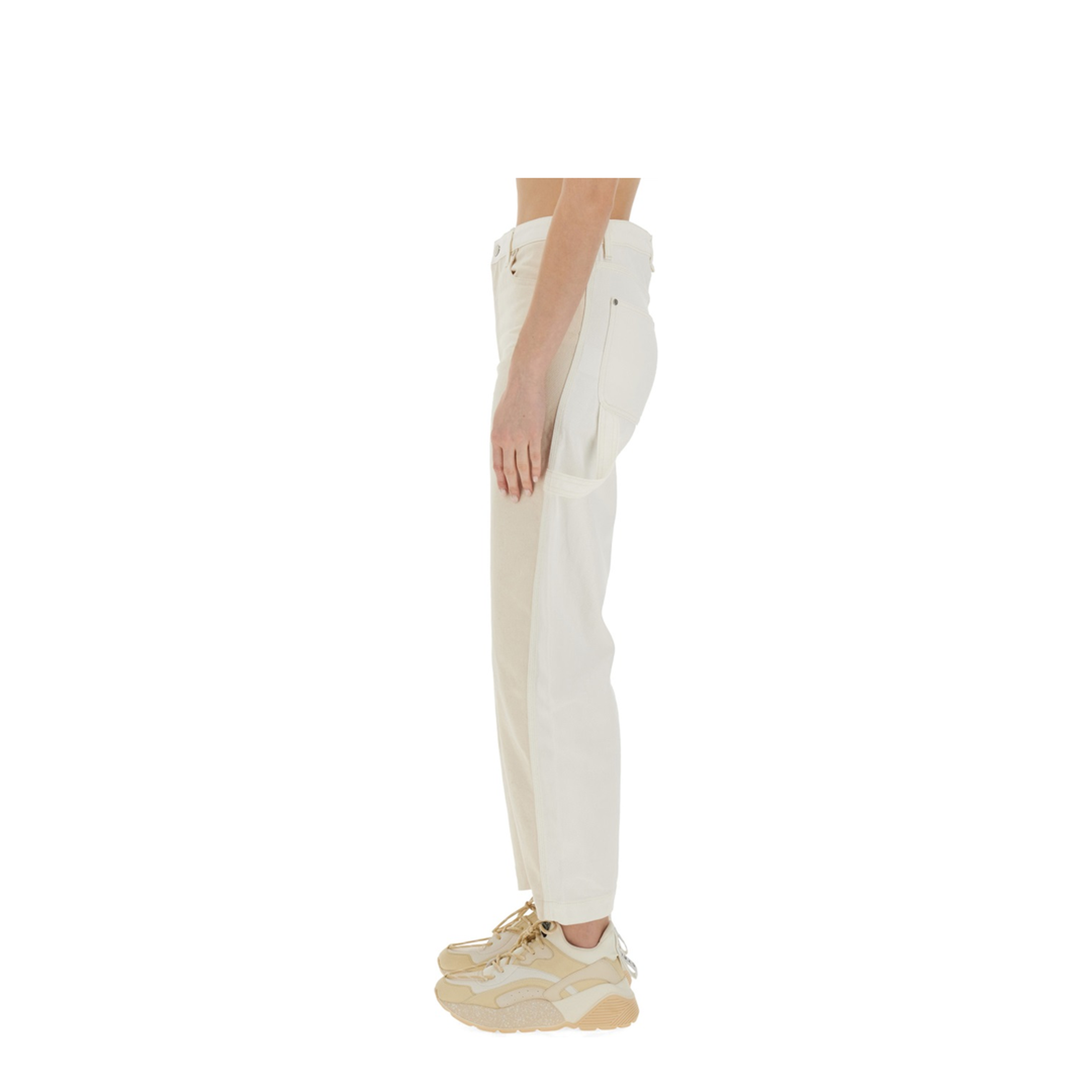 Banana Leg Utility Jeans