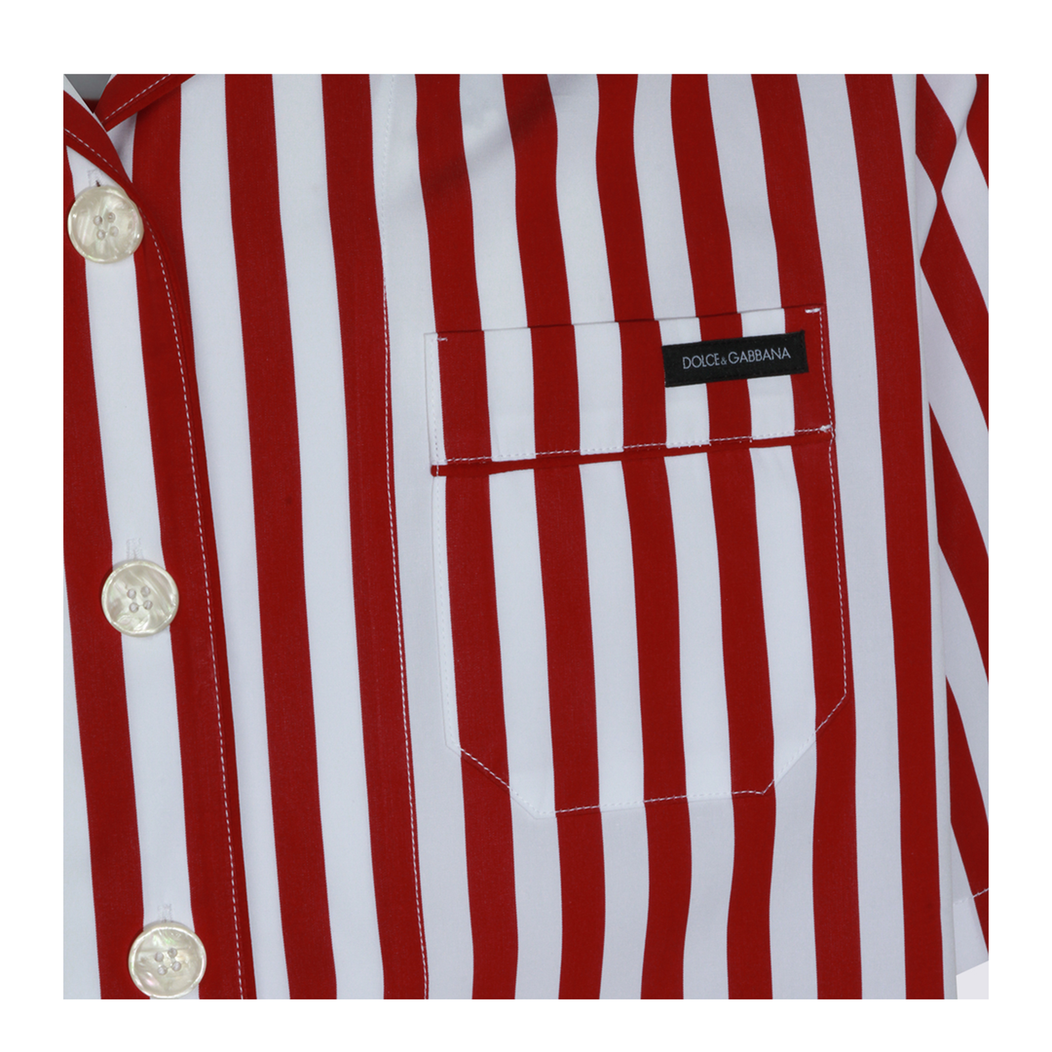 Striped Poplin Shirt